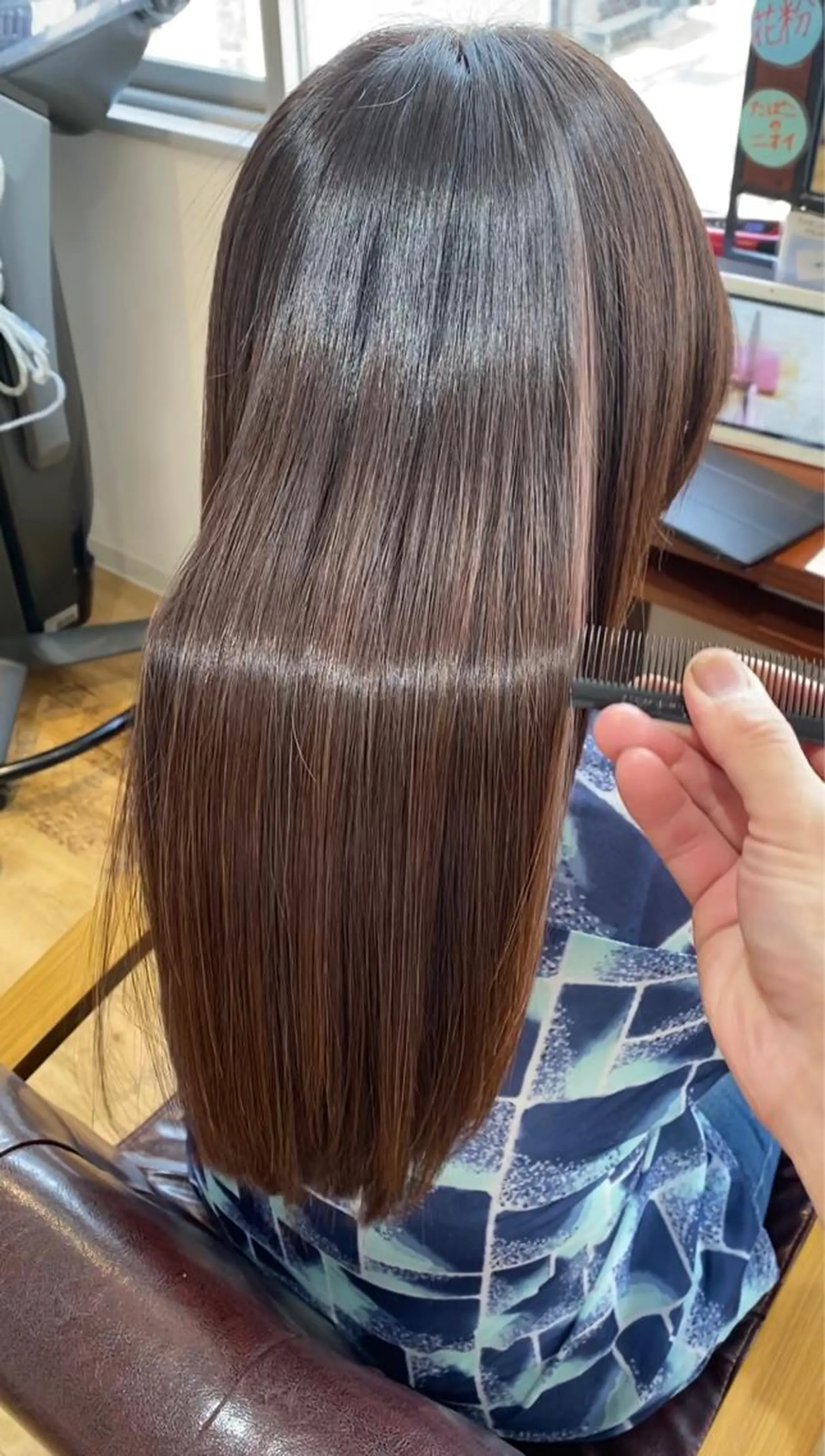 ロング 髪質改善 トリートメント 酸熱トリートメント トリートメント Kazu .Kのヘアスタイル