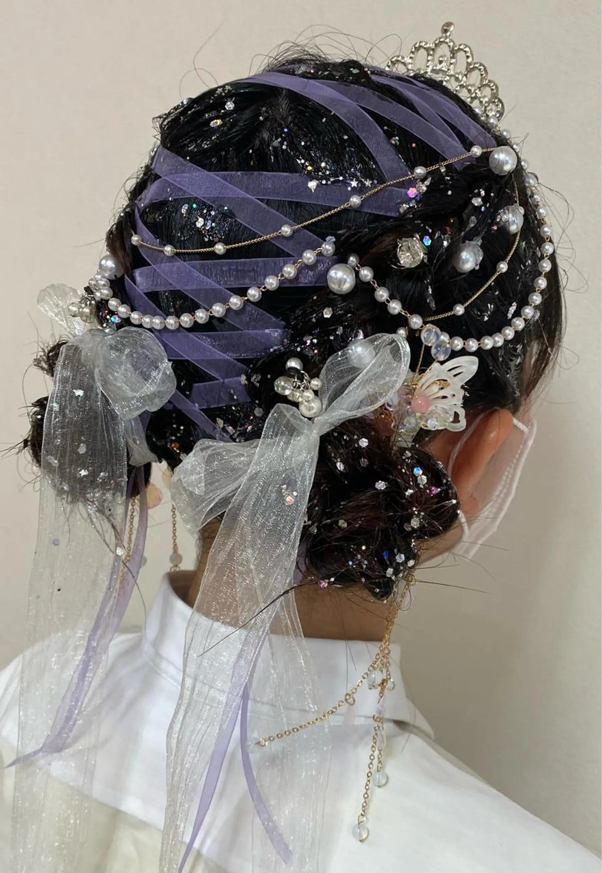 ミディアム ヘアアレンジ 丸谷 みくのネイルデザイン