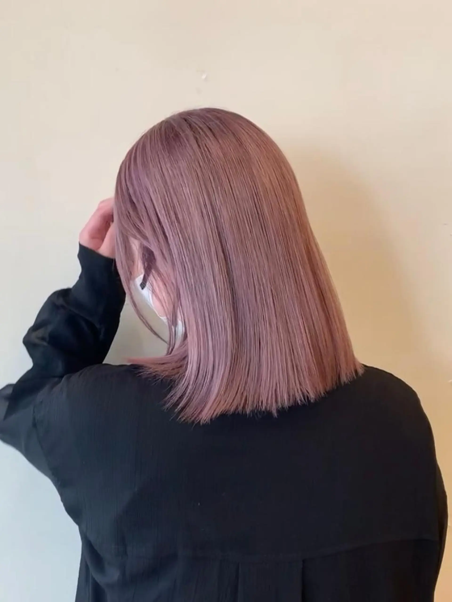 ミディアム カラー バレイヤージュ ブリーチ デザインカラー イヤリングカラー グラデーションカラー ヘアカラー トリートメント ひばりヶ丘美容室 ✂︎藤原珠輝✂︎のヘアスタイル