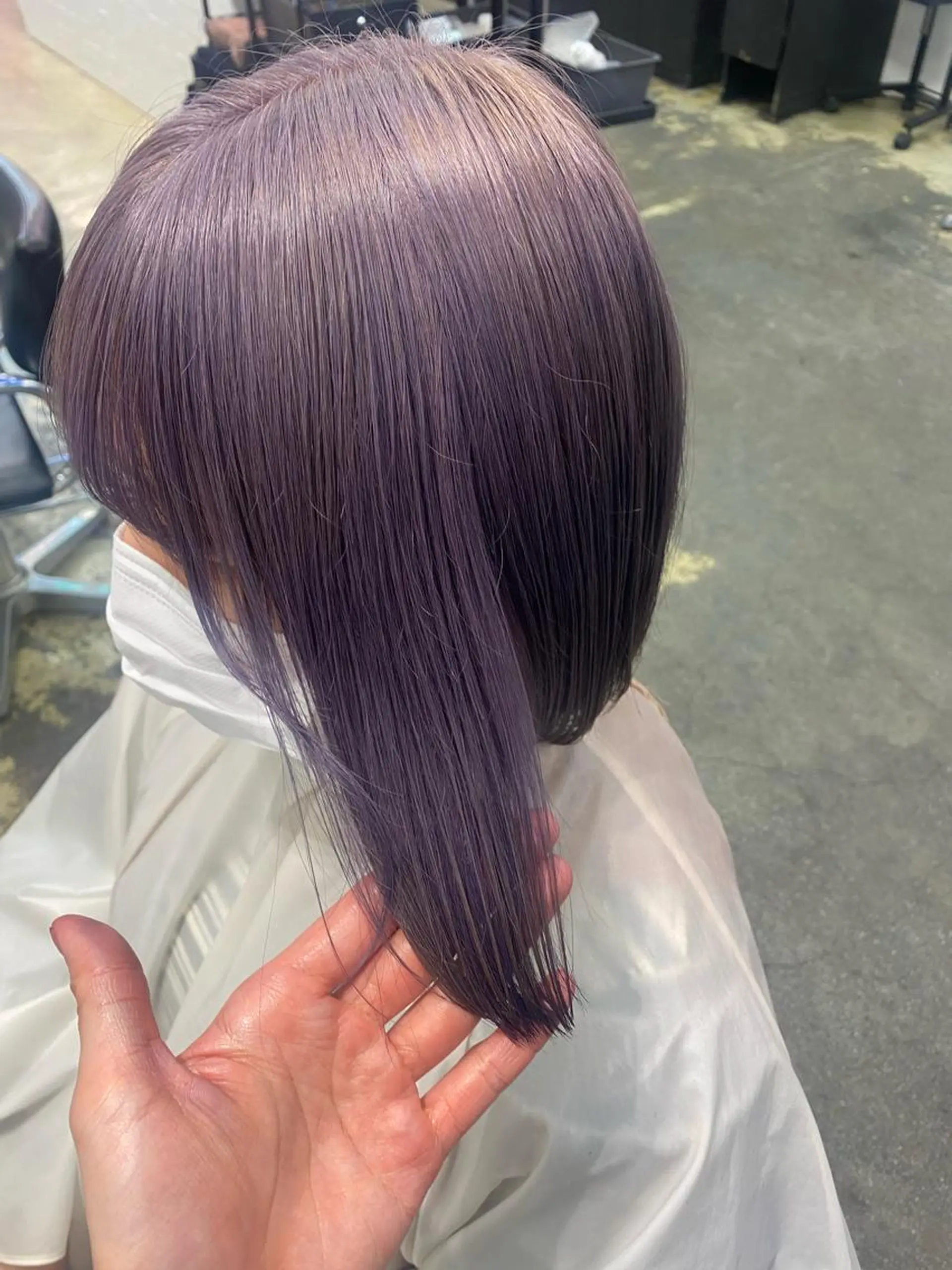 ミディアム カラー 💗💗韓国レイヤー yu-ki💗💗のヘアスタイル