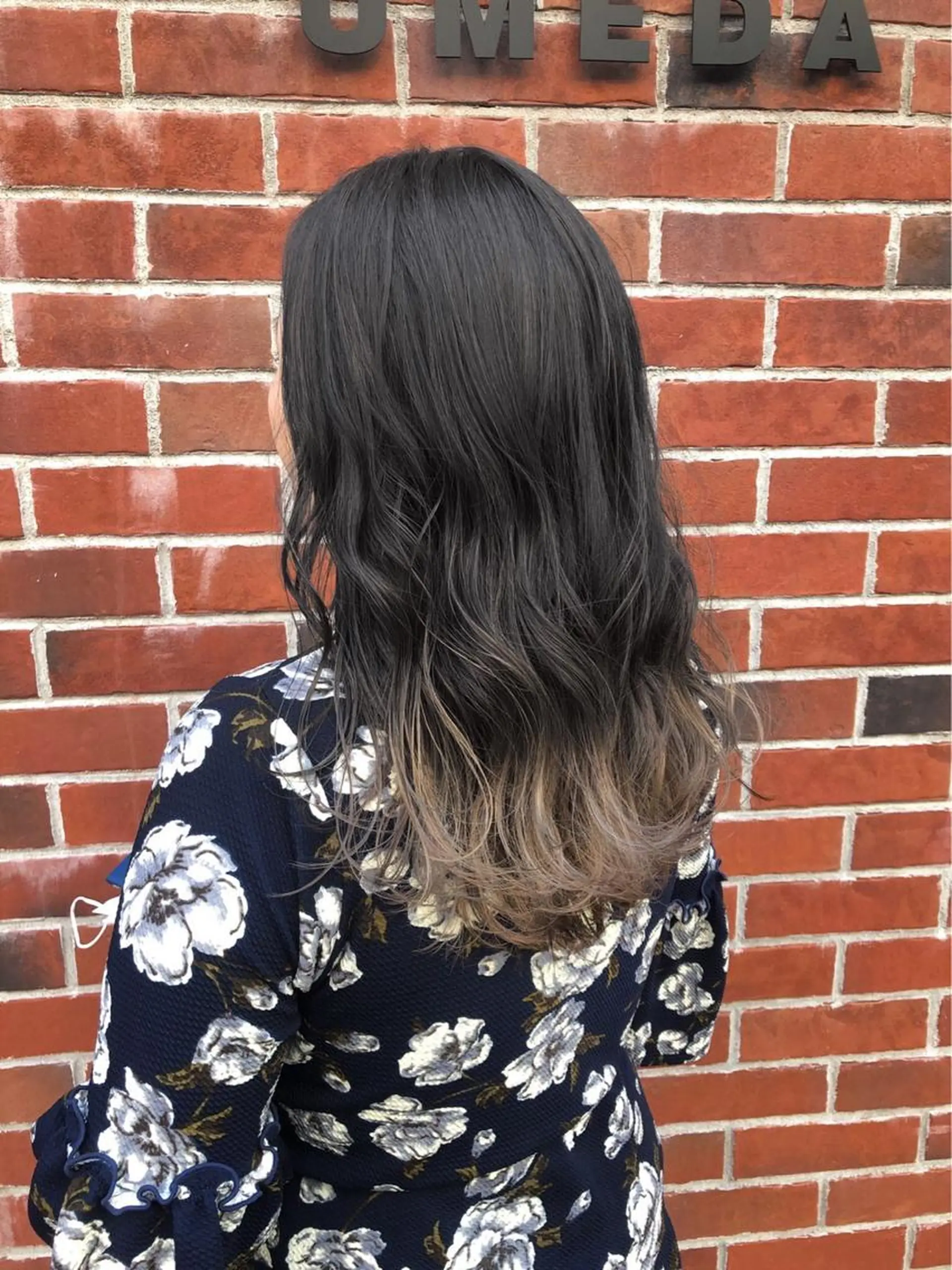 セミロング カラー ヘアカラー トリートメント 髪質改善/痛ませ ないカラー/西村航大のヘアスタイル