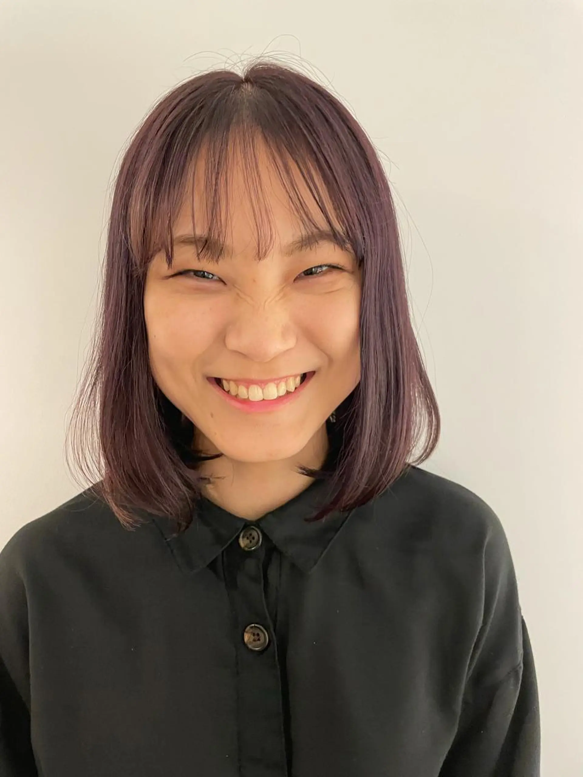 ミディアム カラー Ata.所属・kubo nozomiのヘアスタイル