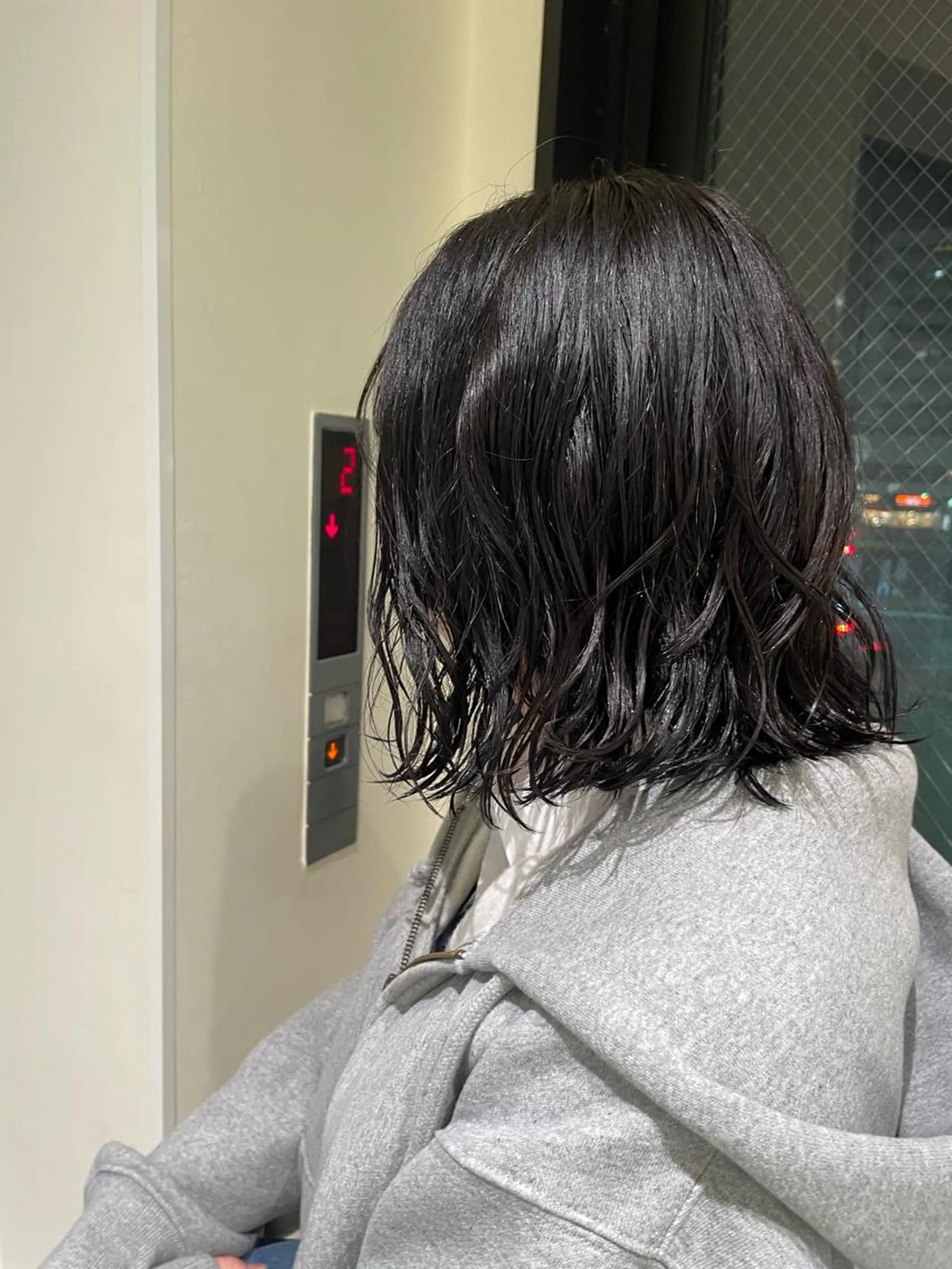 ミディアム パーマ カット ヘアカラー パーマ パーマ/ボブ/ ヘルシーカラー/風花のヘアスタイル