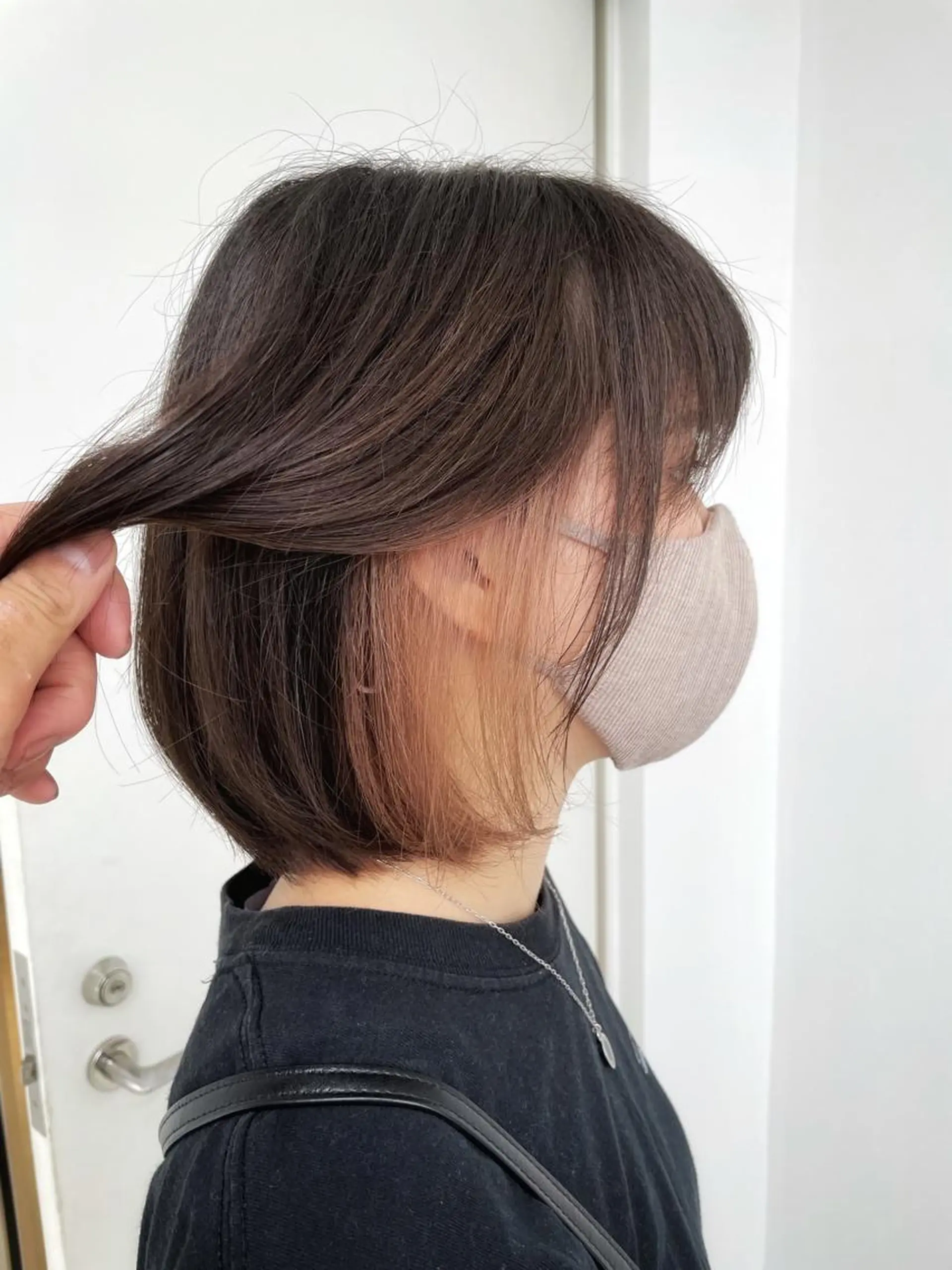 ショート カラー LucksiMie 銀座店所属・【韓国　レイヤー 髪質改善✨】かずのヘアスタイル