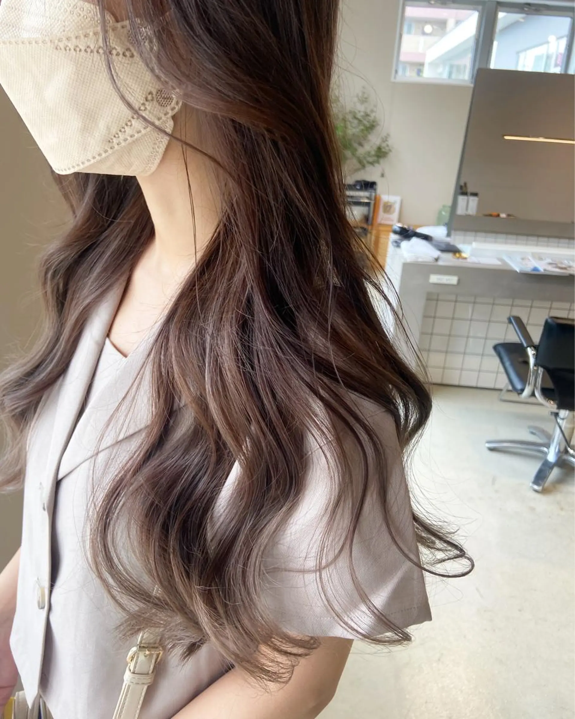 ロング カラー haruki所属・. nozomiのヘアスタイル