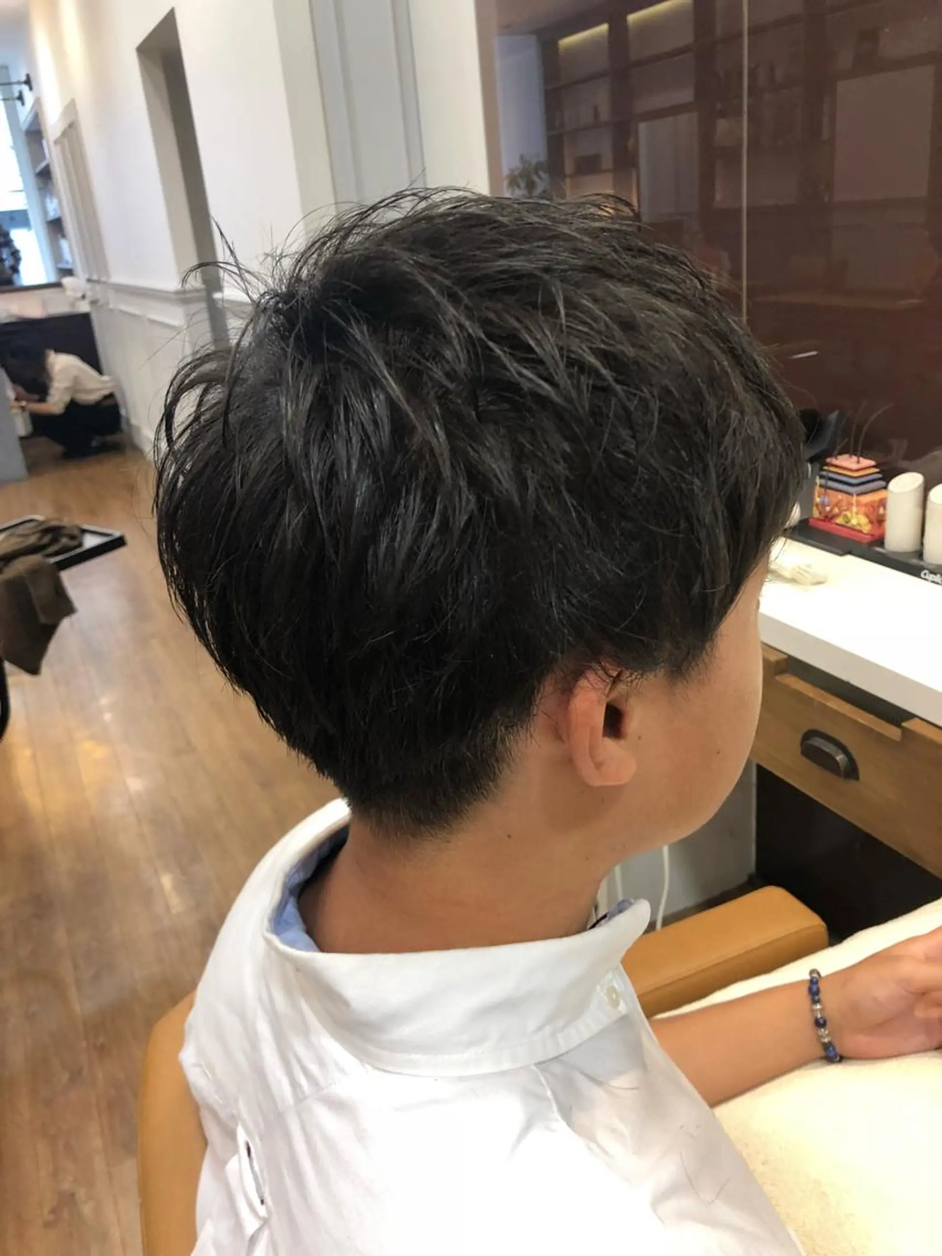 メンズ カット ひろせ かなのヘアスタイル