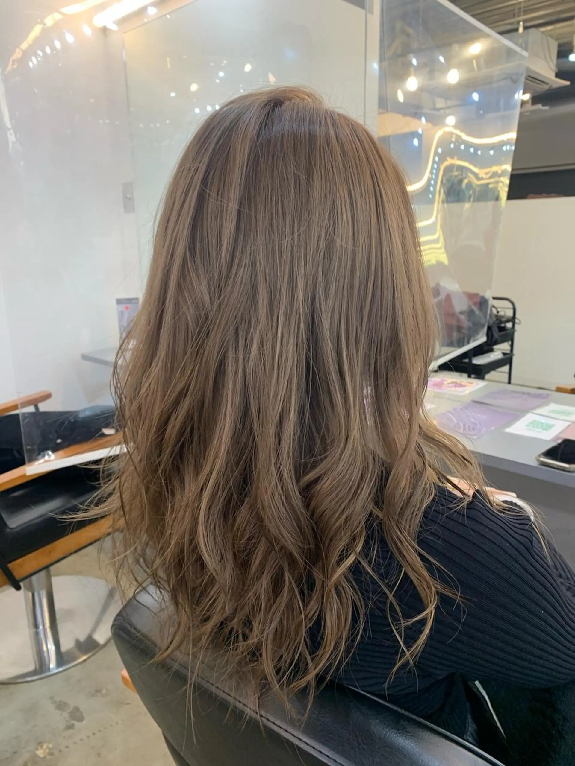 ロング カラー ブリーチ カット ヘアカラー トリートメント 🌛ダブルカラー 🌜SAYAKAのヘアスタイル