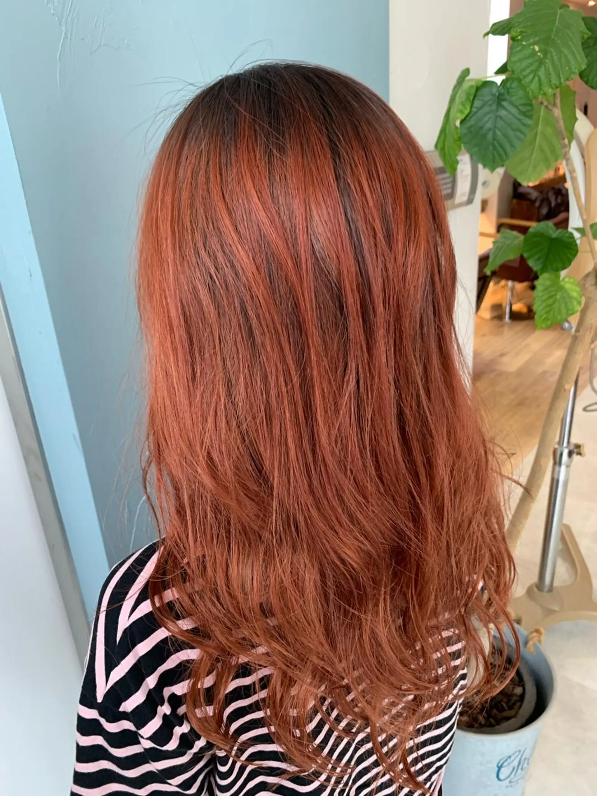 ロング カラー カット ヘアカラー トリートメント 船津武俊 フナツタケトシのヘアスタイル