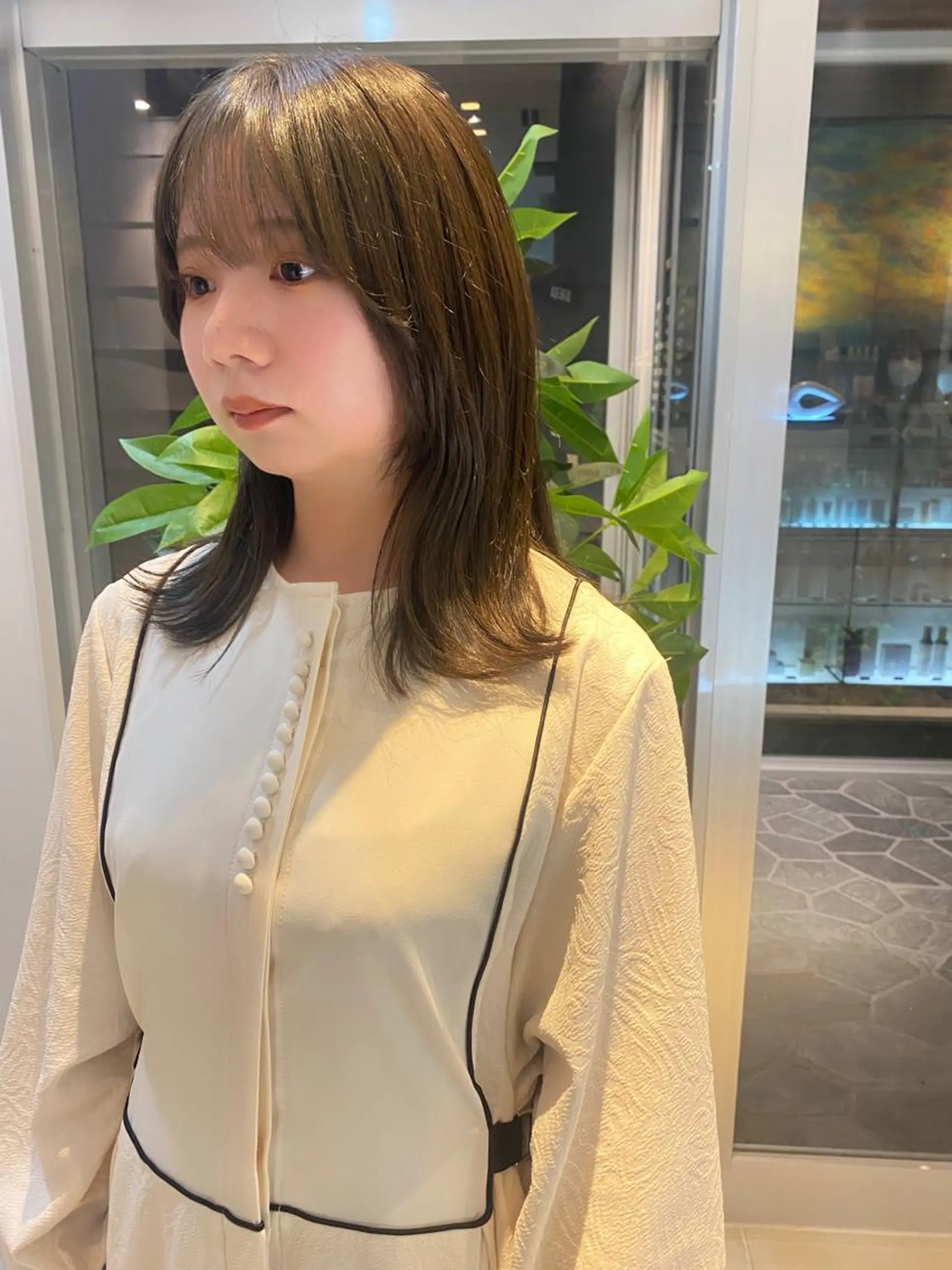 セミロング カラー nambu-GARDEN所属・上田 昂雅のヘアスタイル