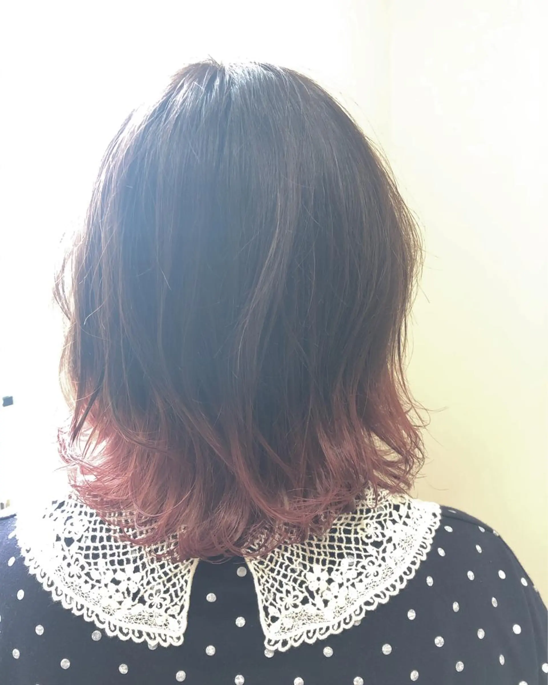 ミディアム カット ヘアカラー トリートメント MignonS 仙幸 大輔のヘアスタイル