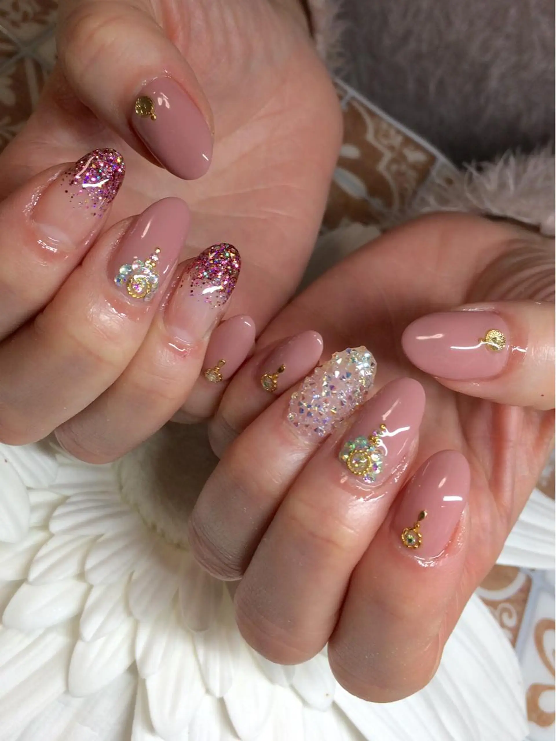 ネイル ハンドネイル Nailsalon E's cafeのネイルデザイン