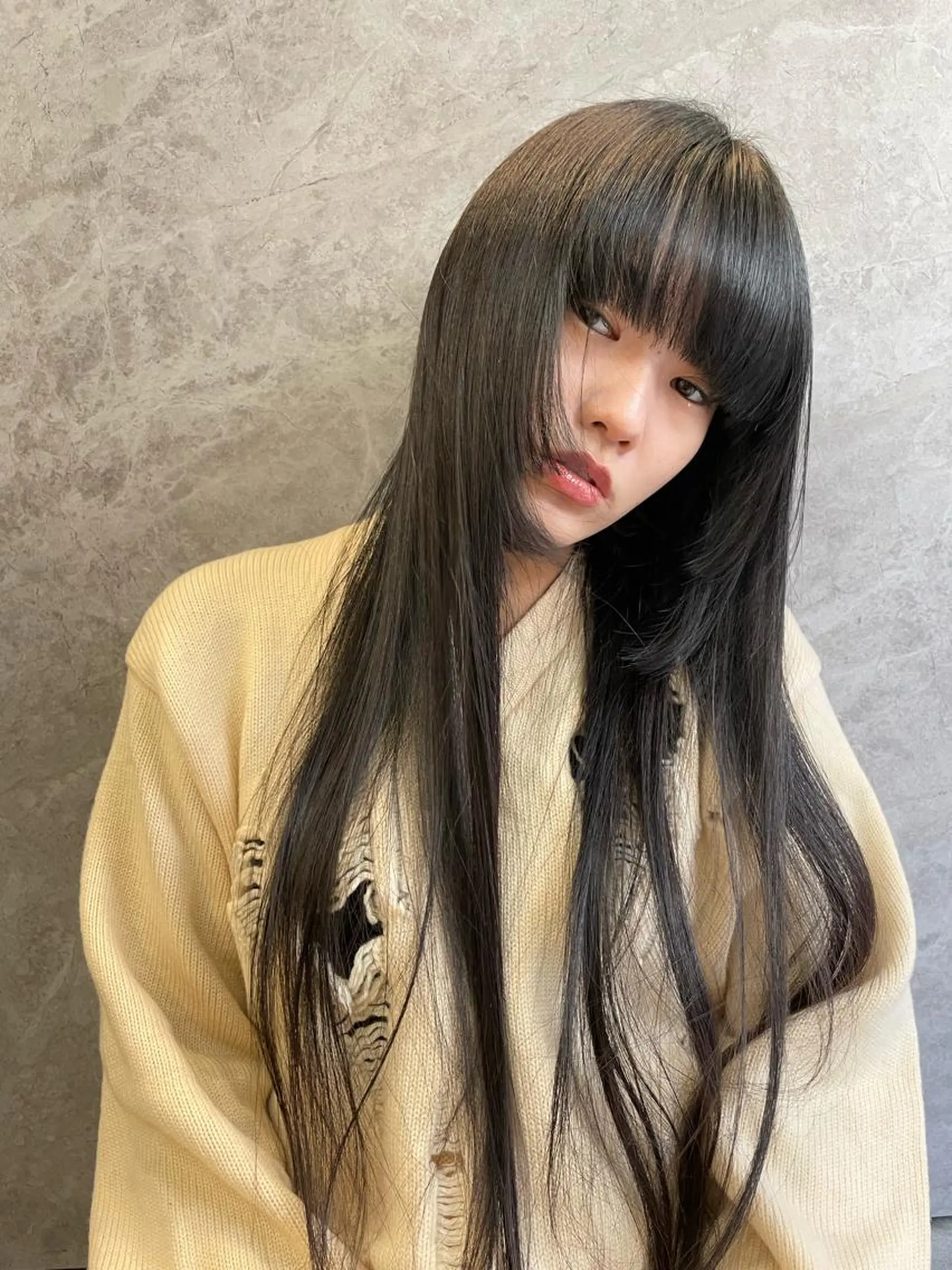 ロング カラー 💘MICOTO藤沢 髪質改善ブリーチ💘のヘアスタイル