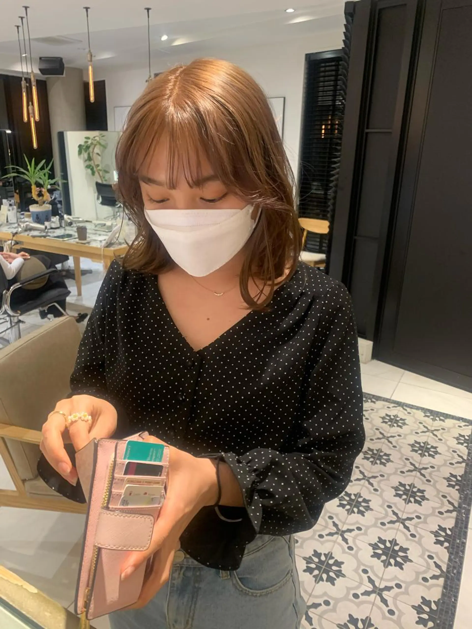 カラー ラベンダー/レイヤー カット🤎mamiのヘアスタイル