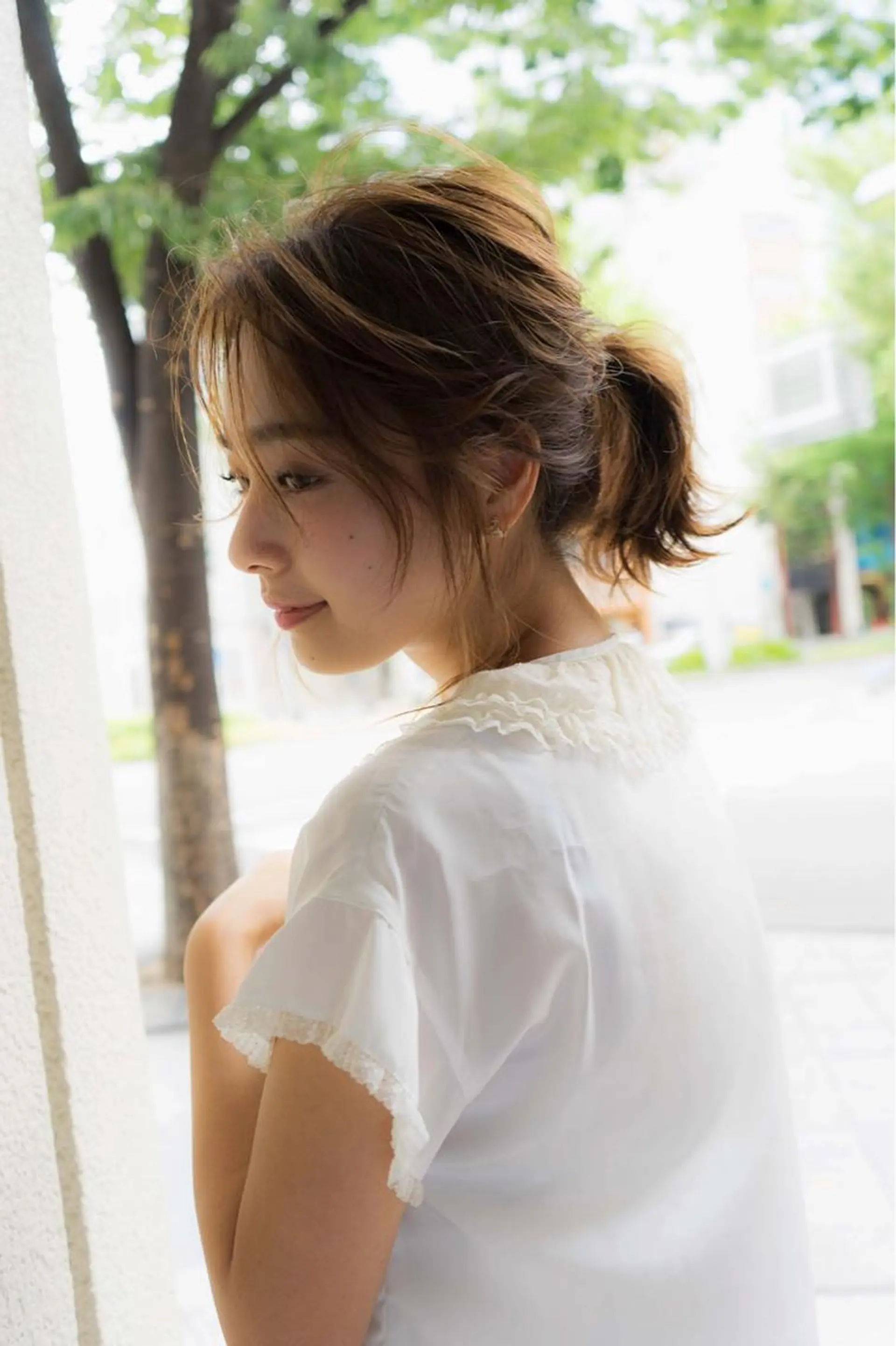 ミディアム カラー 透明感カラー🌿 CARICIA三浦のヘアスタイル