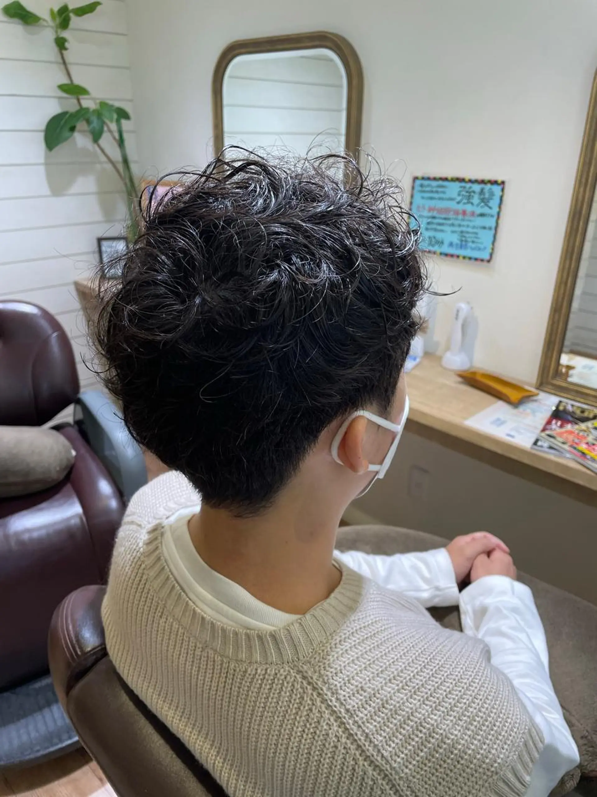 パーマ メンズ 🍀ヘアケア特化✨ ナカザワ/air店のヘアスタイル