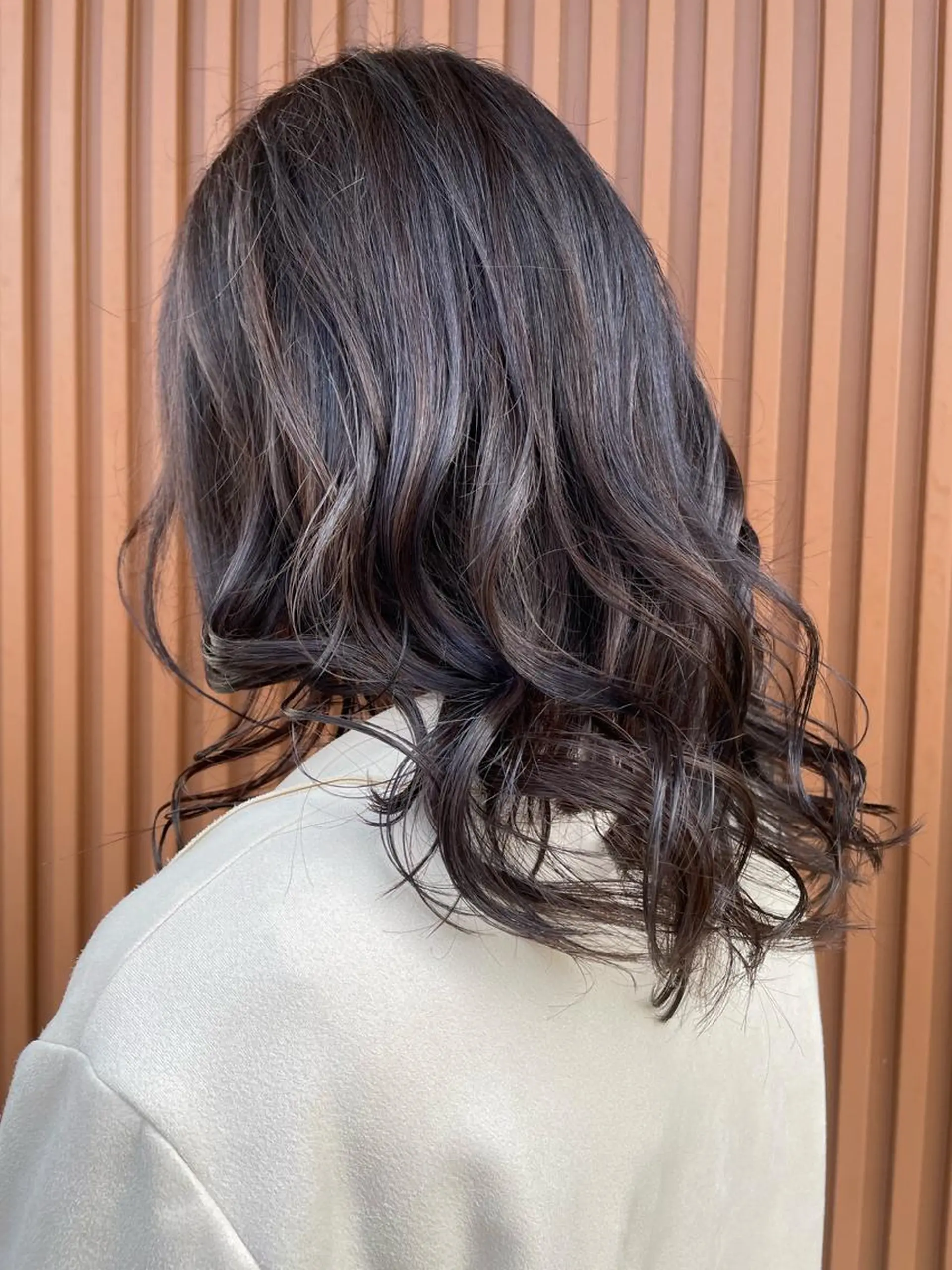 ミディアム カット ヘアカラー トリートメント hair salon rita 野々市所属・中野 幹也のヘアスタイル