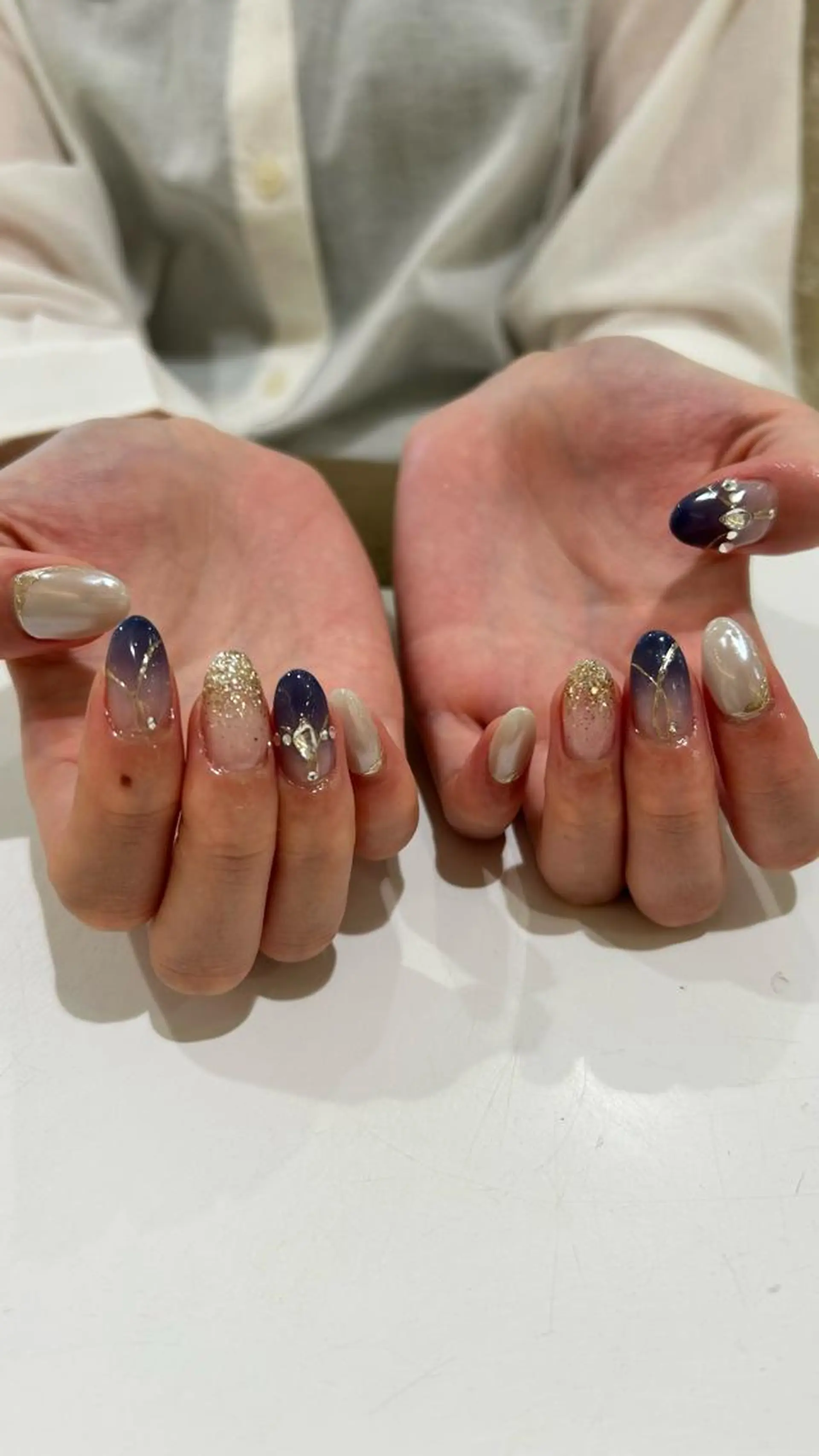 ネイル ハンドネイル 野島 千夏のネイルデザイン