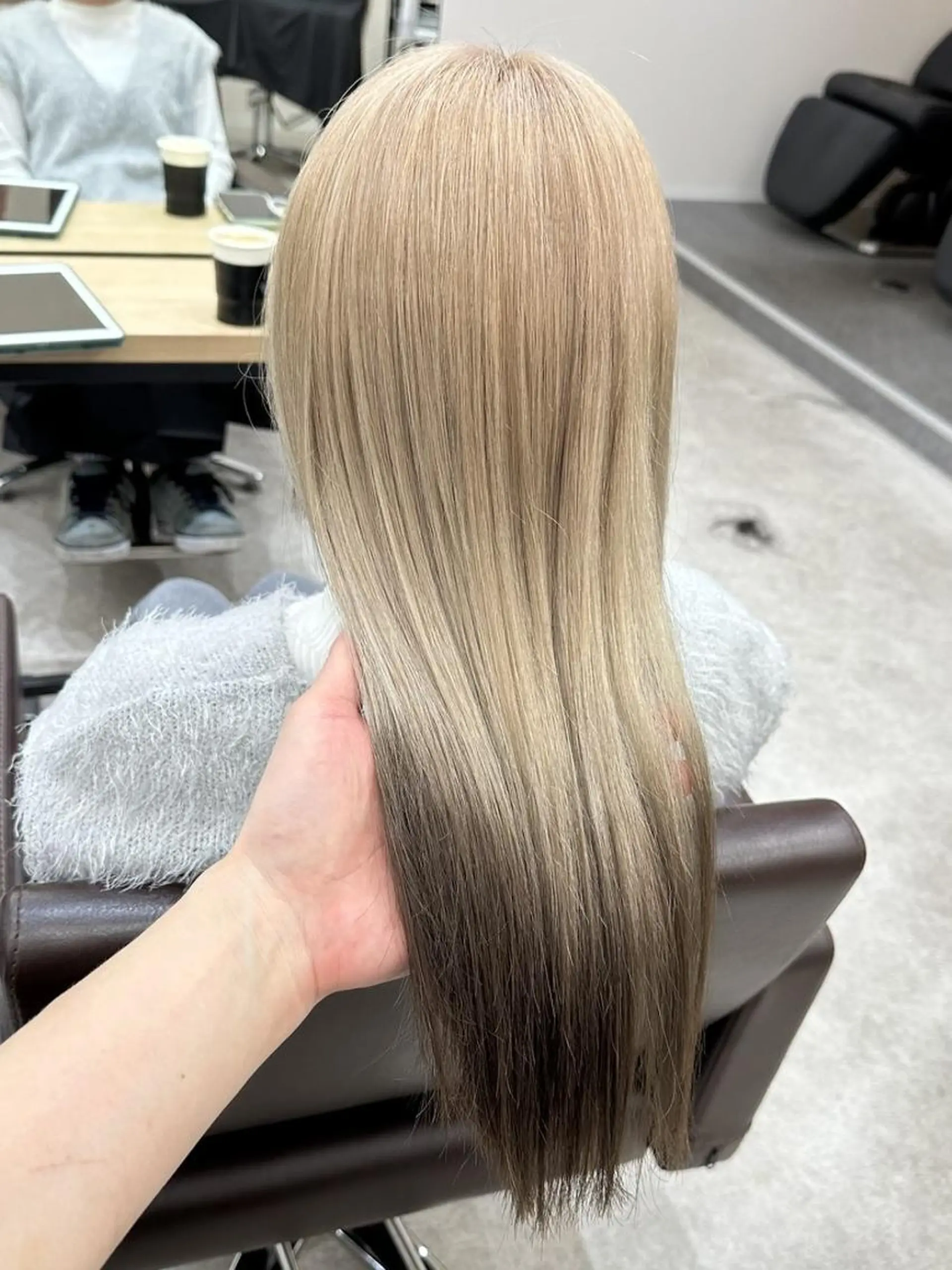 ロング カラー ブリーチ ダブルカラー ✨【公式】 juhl.横浜✨のヘアスタイル