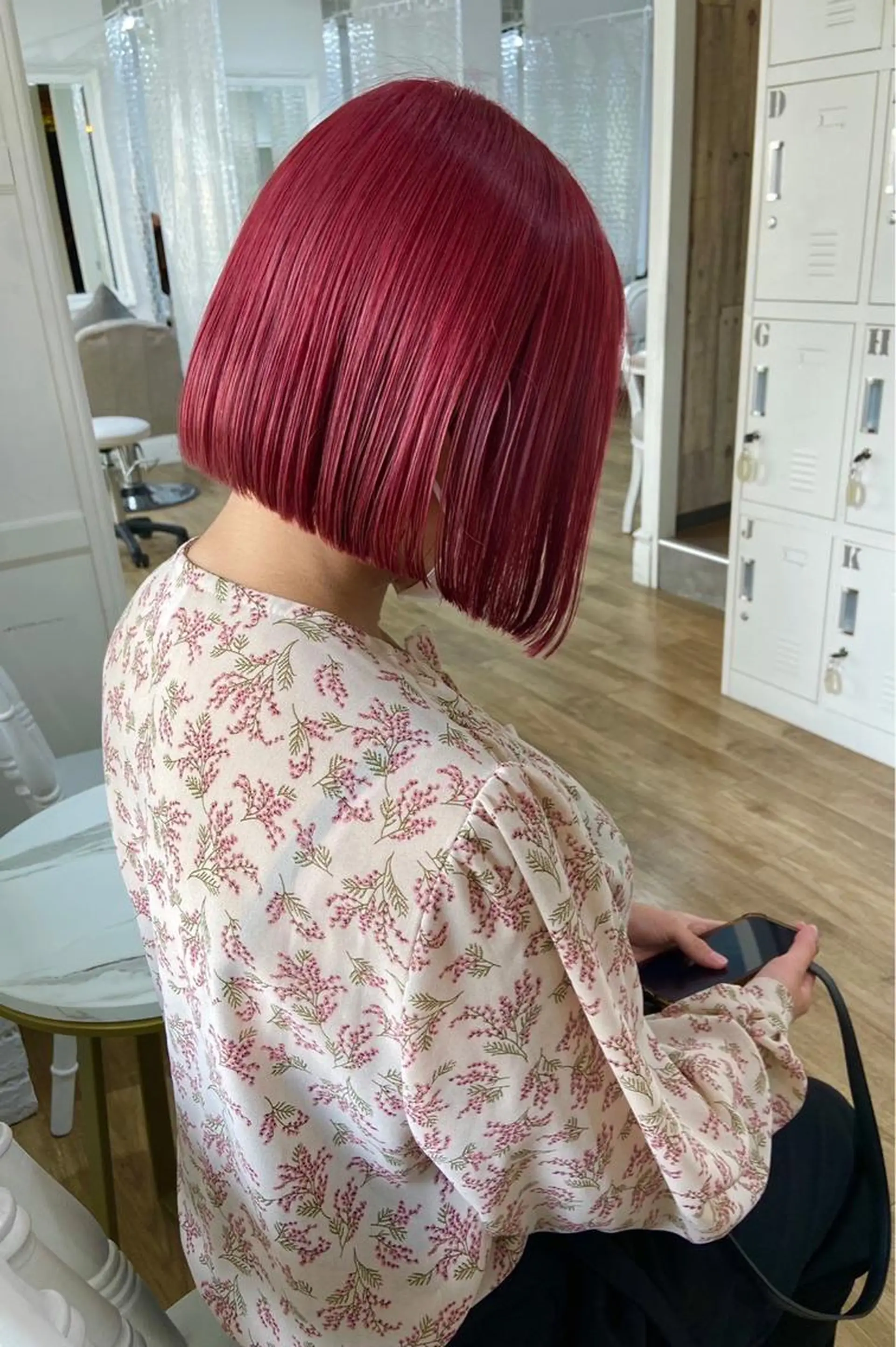 ショート カラー キッズ カット トリートメント 𝗺𝗶𝗸𝘂♡ 似合わせ🎀のヘアスタイル