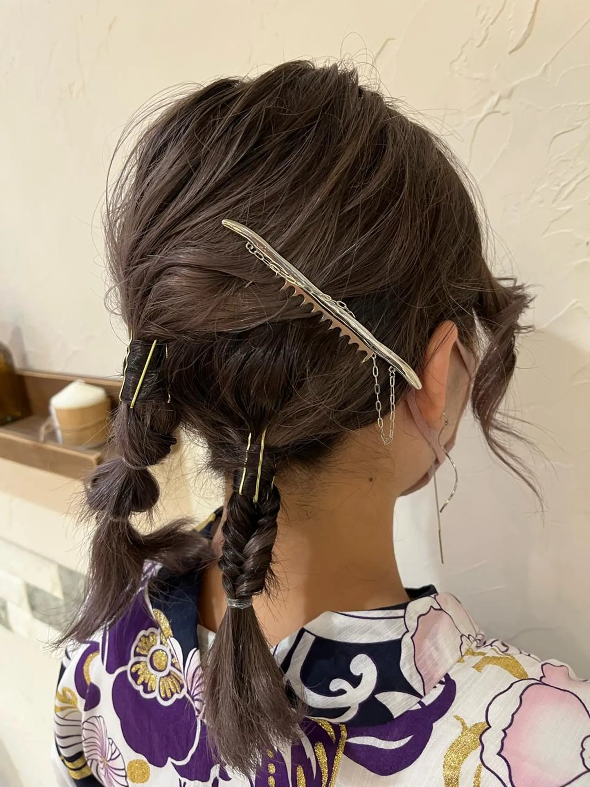 ミディアム ヘアアレンジ 奥山 沙季(大井町)のヘアスタイル