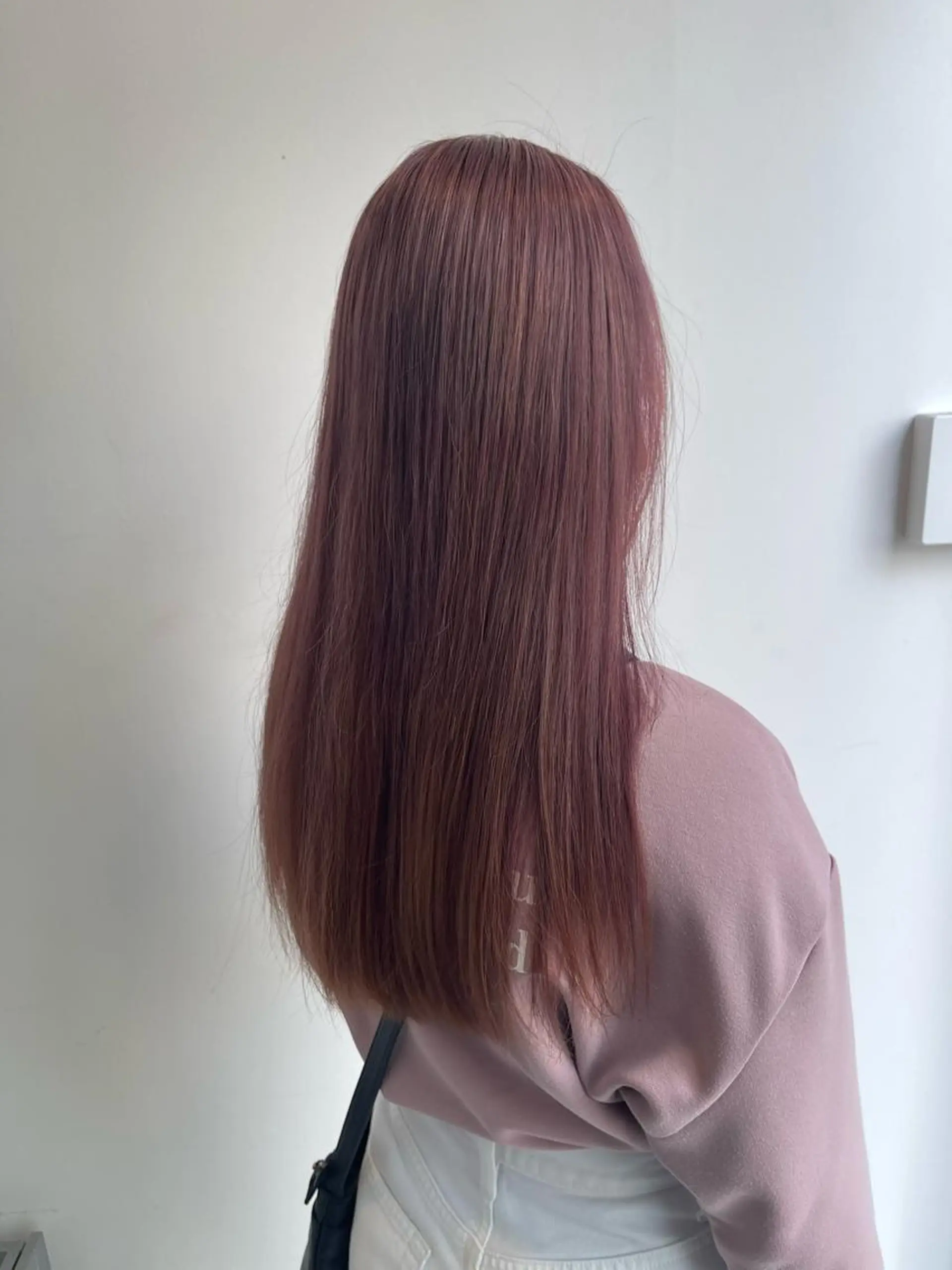 ミディアム カラー ヘアカラー ハラダ リョウセイのヘアスタイル