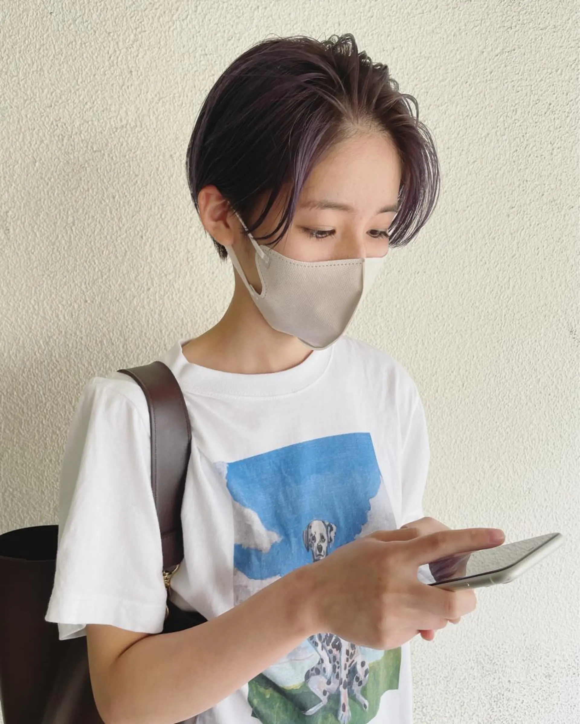 ショート カラー カット ヘアカラー トリートメント suvvy hairsalonのヘアスタイル