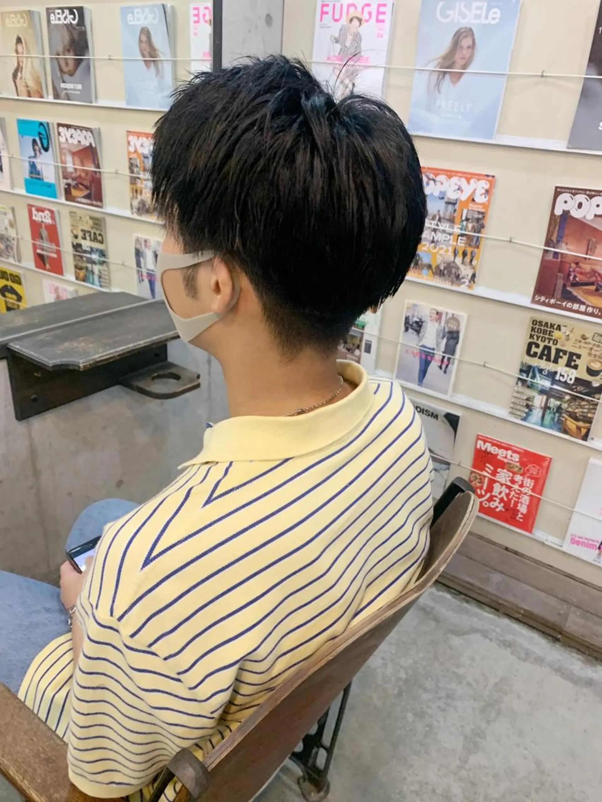 ショート メンズ カット kimika🥑 メンズ/髪質改善のヘアスタイル