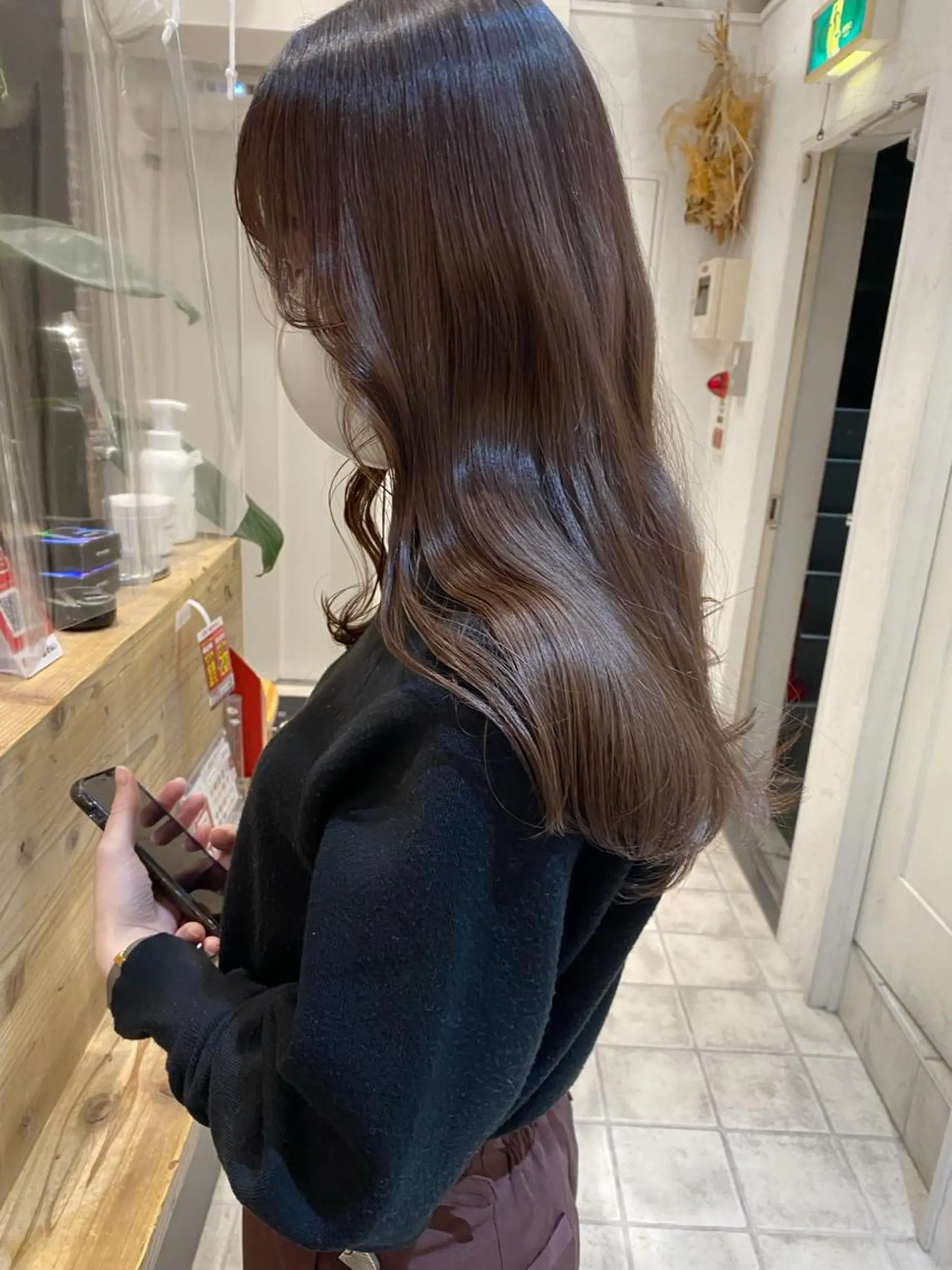 ロング カラー アディクシーカラー ベージュカラー 透明感カラー ラベンダーカラー ラベンダーベージュ 🌟アレンジが似合う カラー🌟Rumiのヘアスタイル