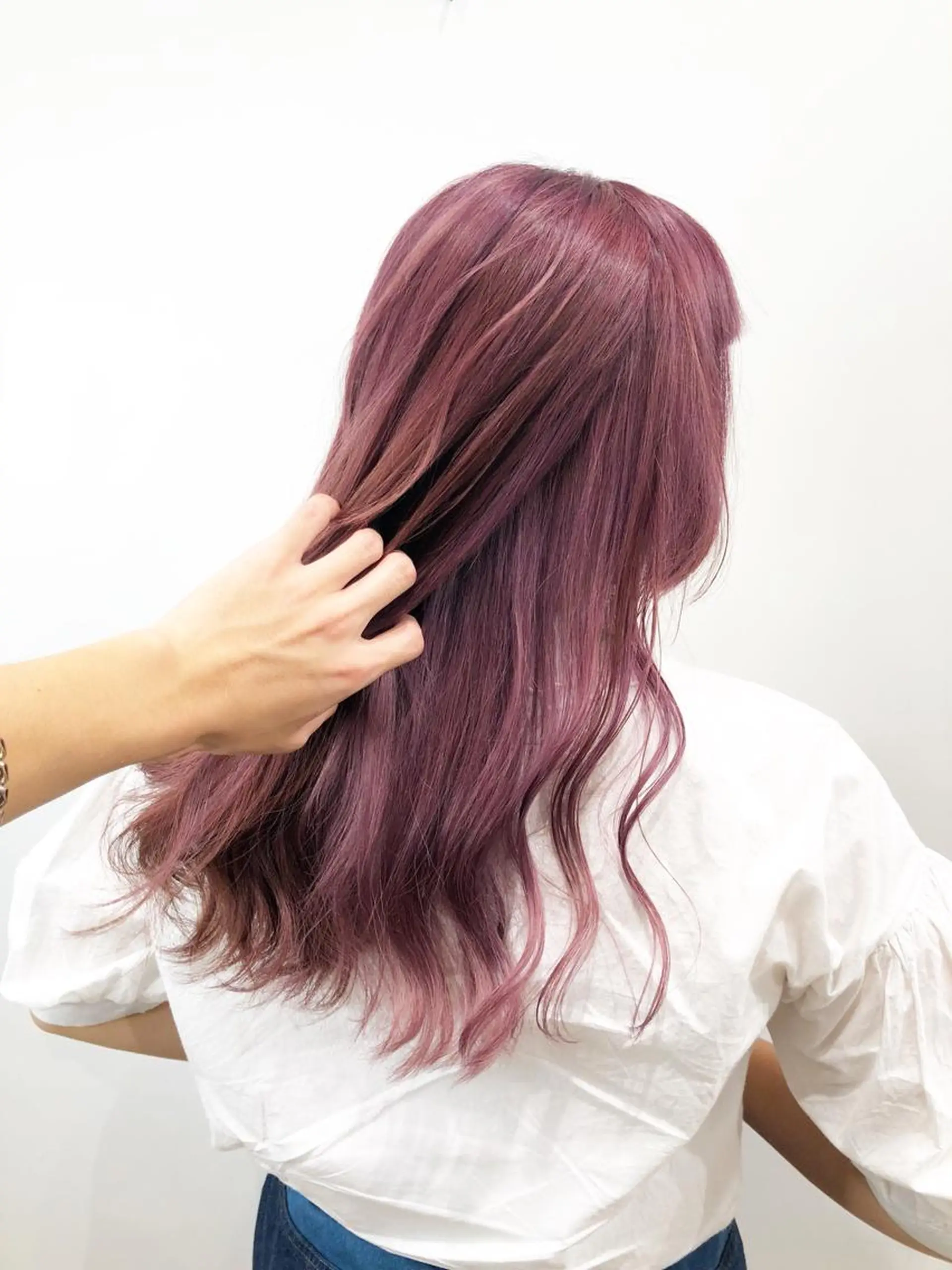 ロング カラー  渡部 妃月のヘアスタイル