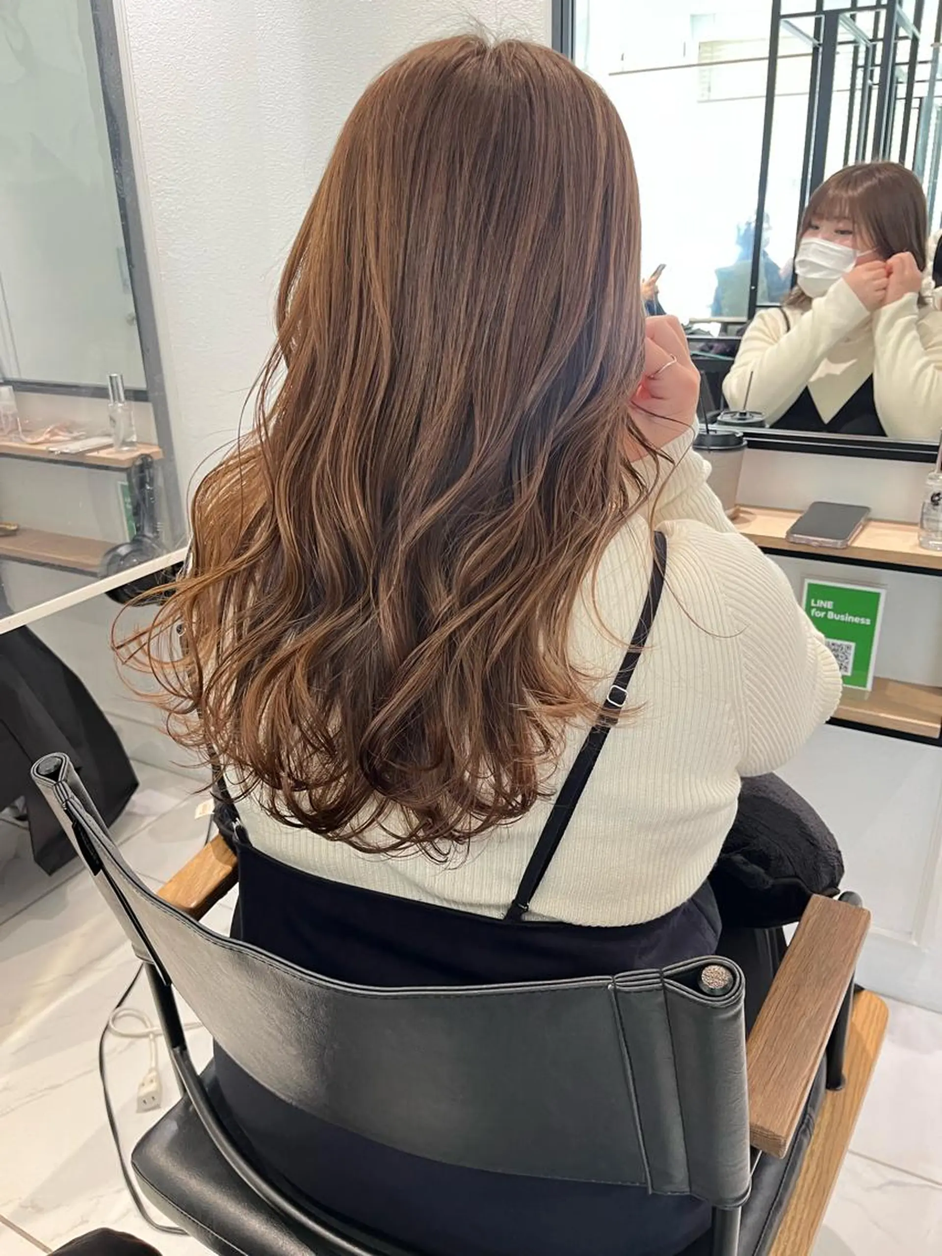 ロング カラー パーマ Sozo hair&make所属・武樋 さやかのヘアスタイル