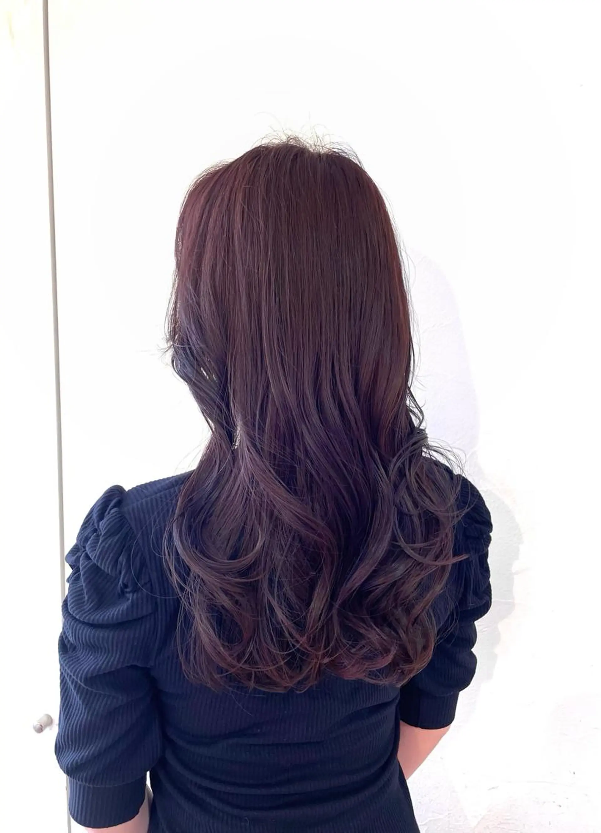 ロング カラー パープルカラー 🦋透明感 艶カラー Rie🦋のヘアスタイル