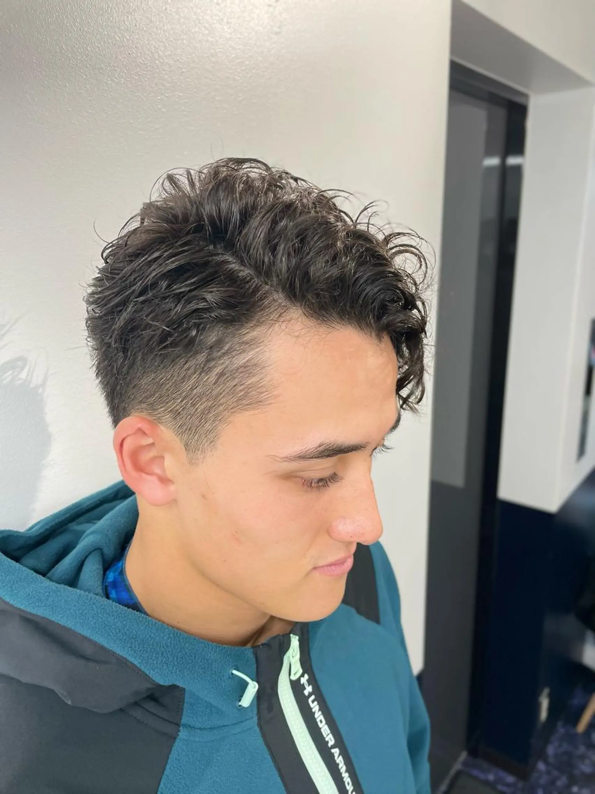 ショート パーマ メンズ メンズパーマ スパイラルパーマ カット パーマ 銀座メンズカット/ 銀座メンズパーマ/のヘアスタイル