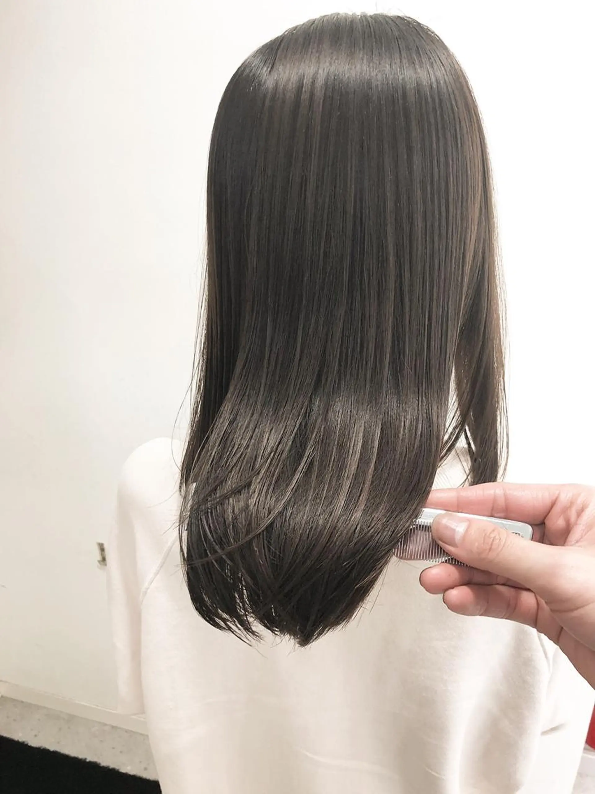 セミロング トリートメント カット ヘアカラー トリートメント [仙台髪質改善]小原 弘之のヘアスタイル