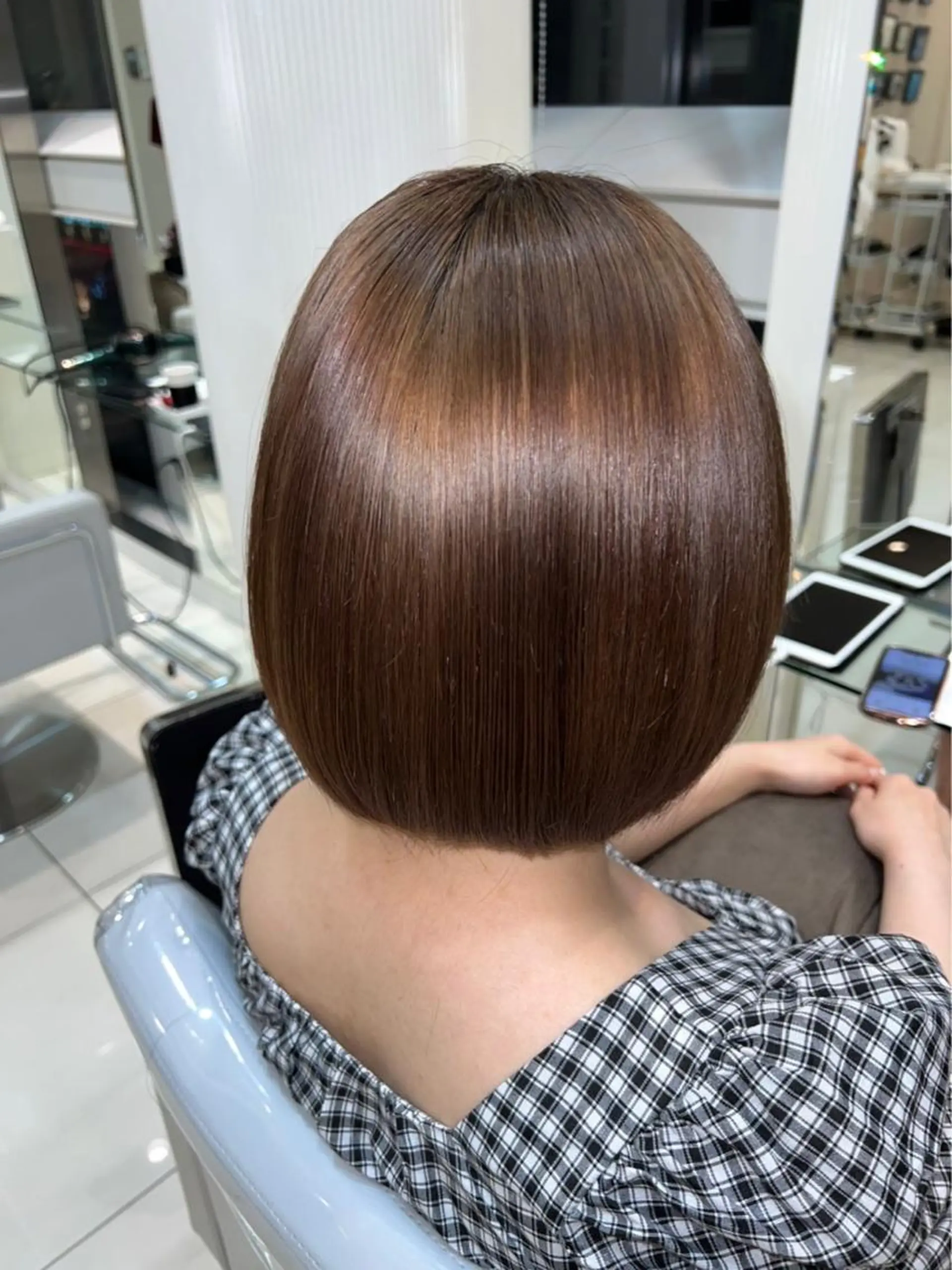 ショート ボブ カット トリートメント ✨髪を傷ませない✨ 吉田ひじりのヘアスタイル
