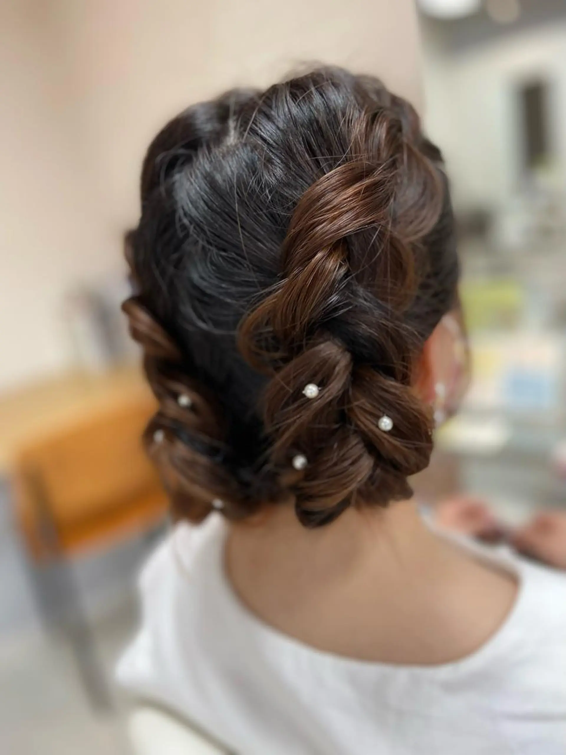 ロング ヘアアレンジ 菊地 美憂のヘアスタイル