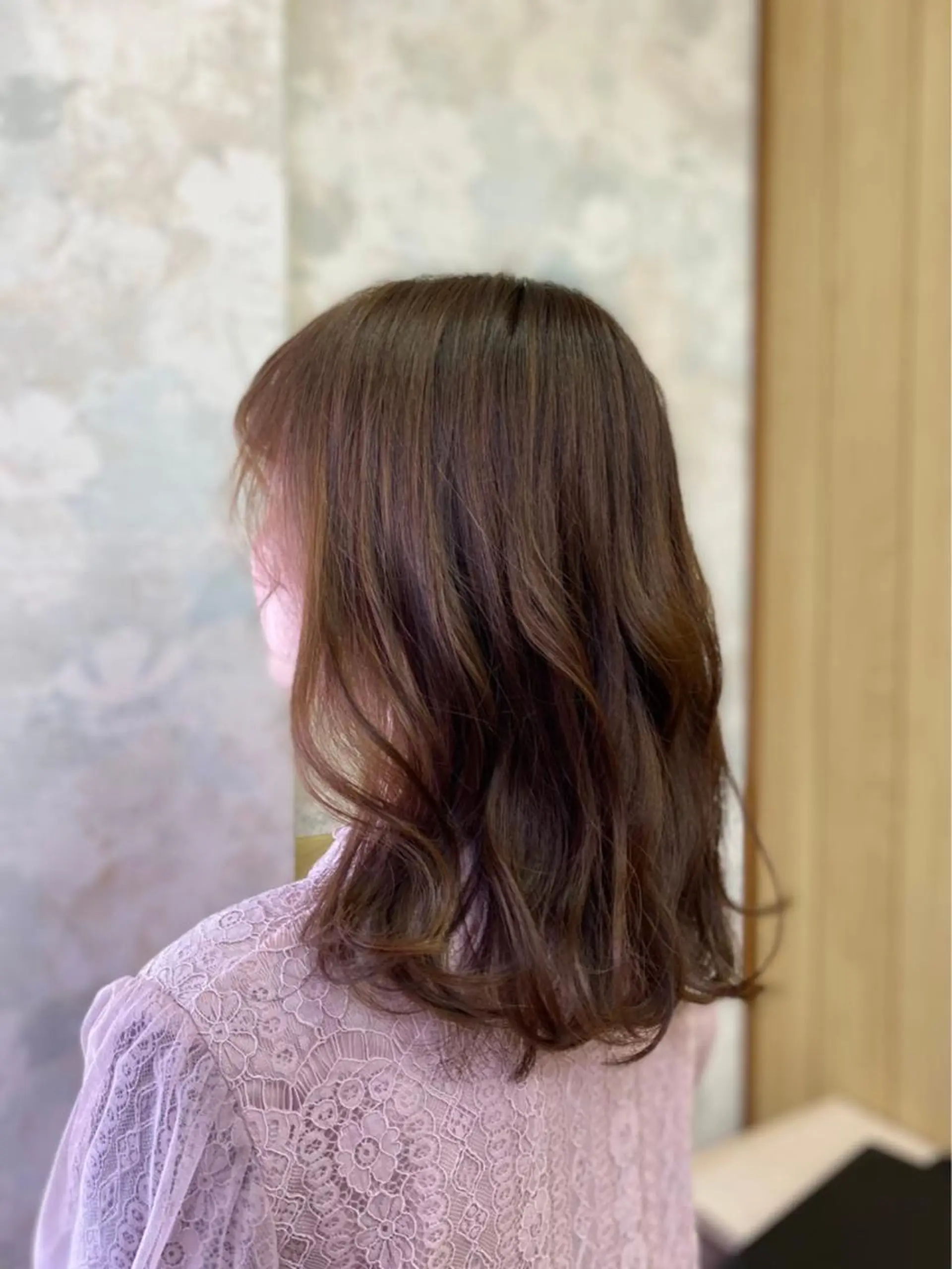 セミロング カラー ヘアアレンジ Olive所属・スタイリスト/ アイリスト吉岡のマツエク・マツパデザイン