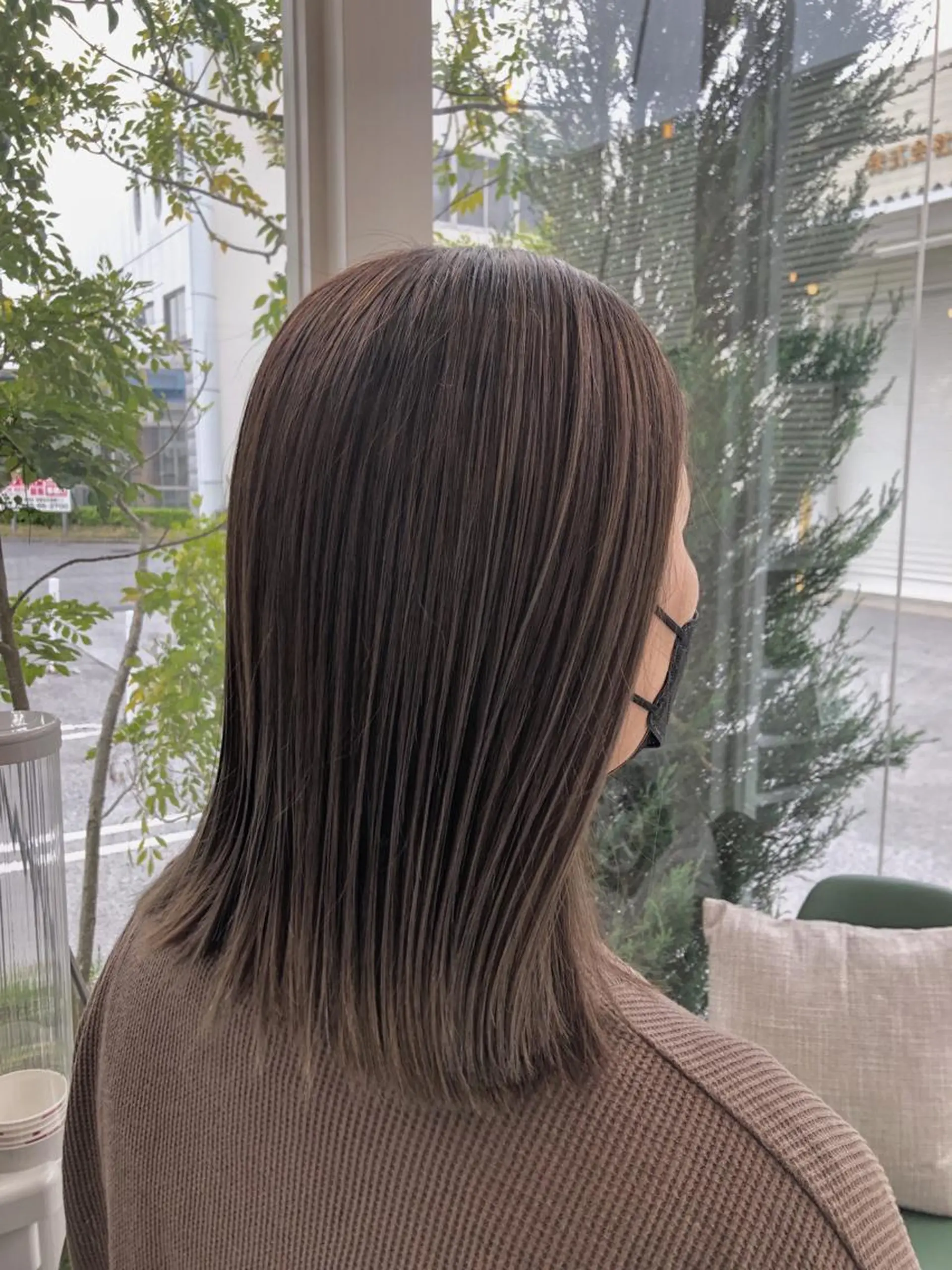 セミロング ヘアカラー トリートメント shower hair salon所属・【shower】 yousuke代表のヘアスタイル