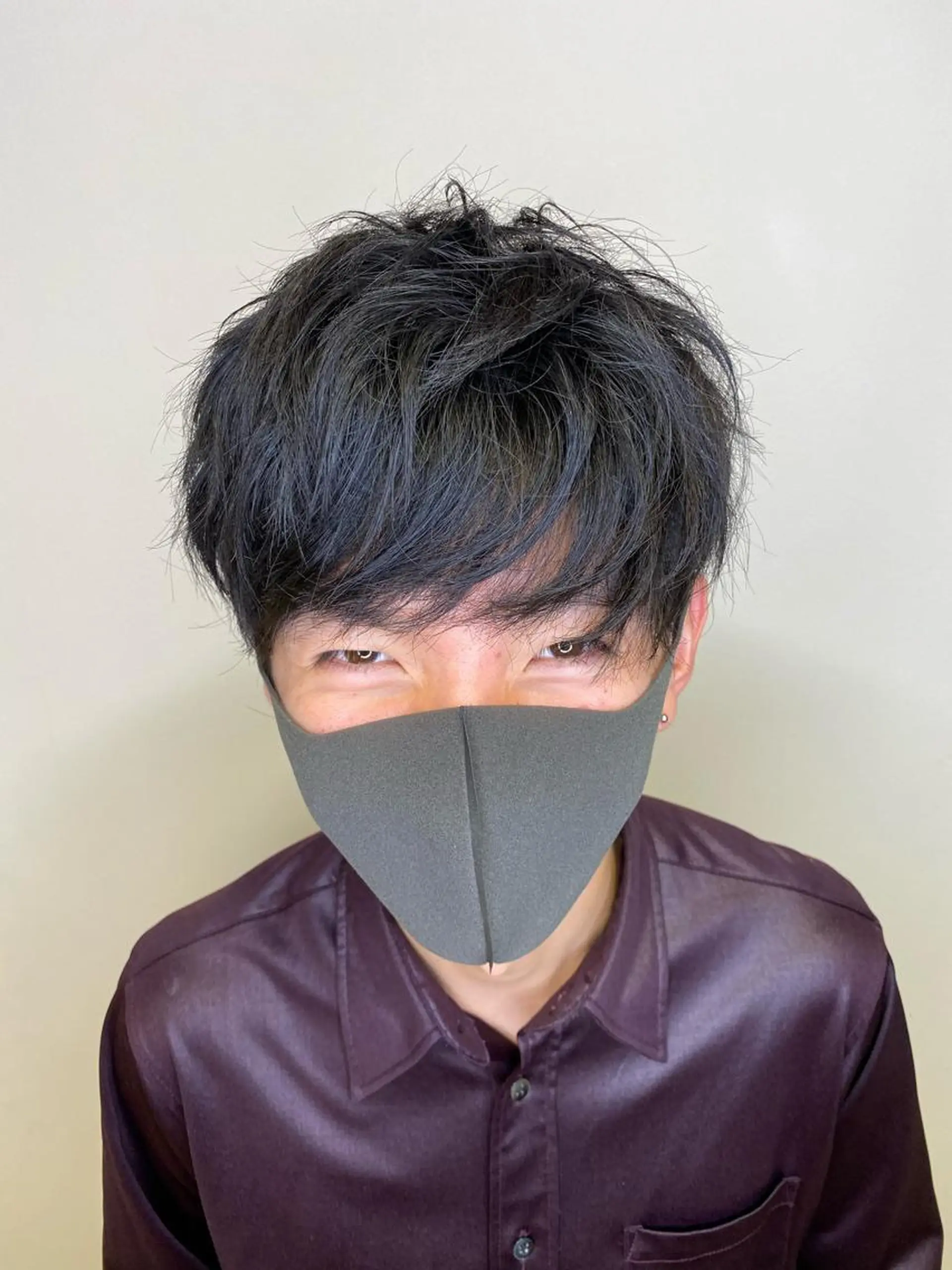 ミディアム メンズ 柳澤 和也のヘアスタイル