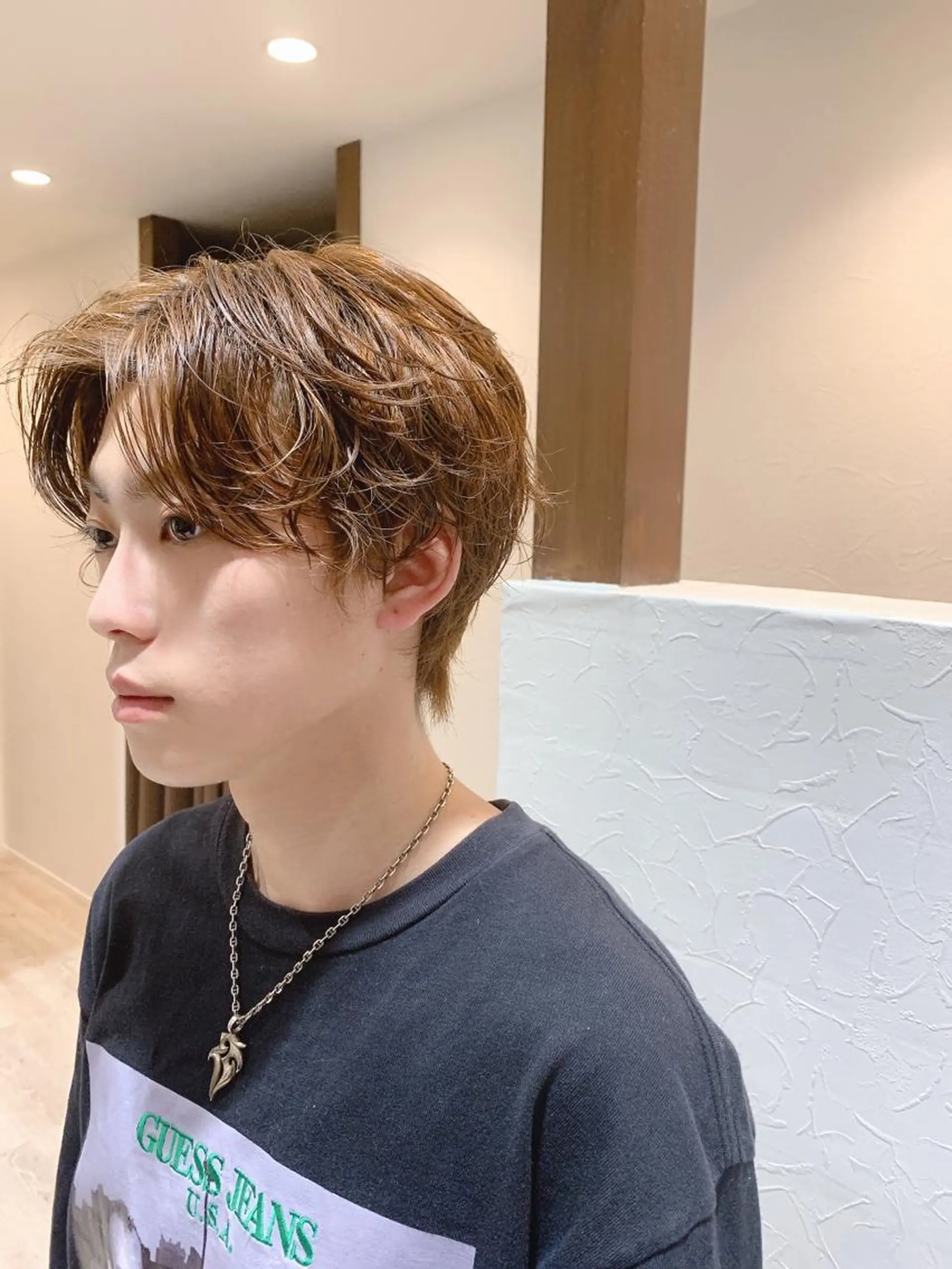 メンズ THOiRY栄所属・三宅航平 モデル募集⭐️のヘアスタイル