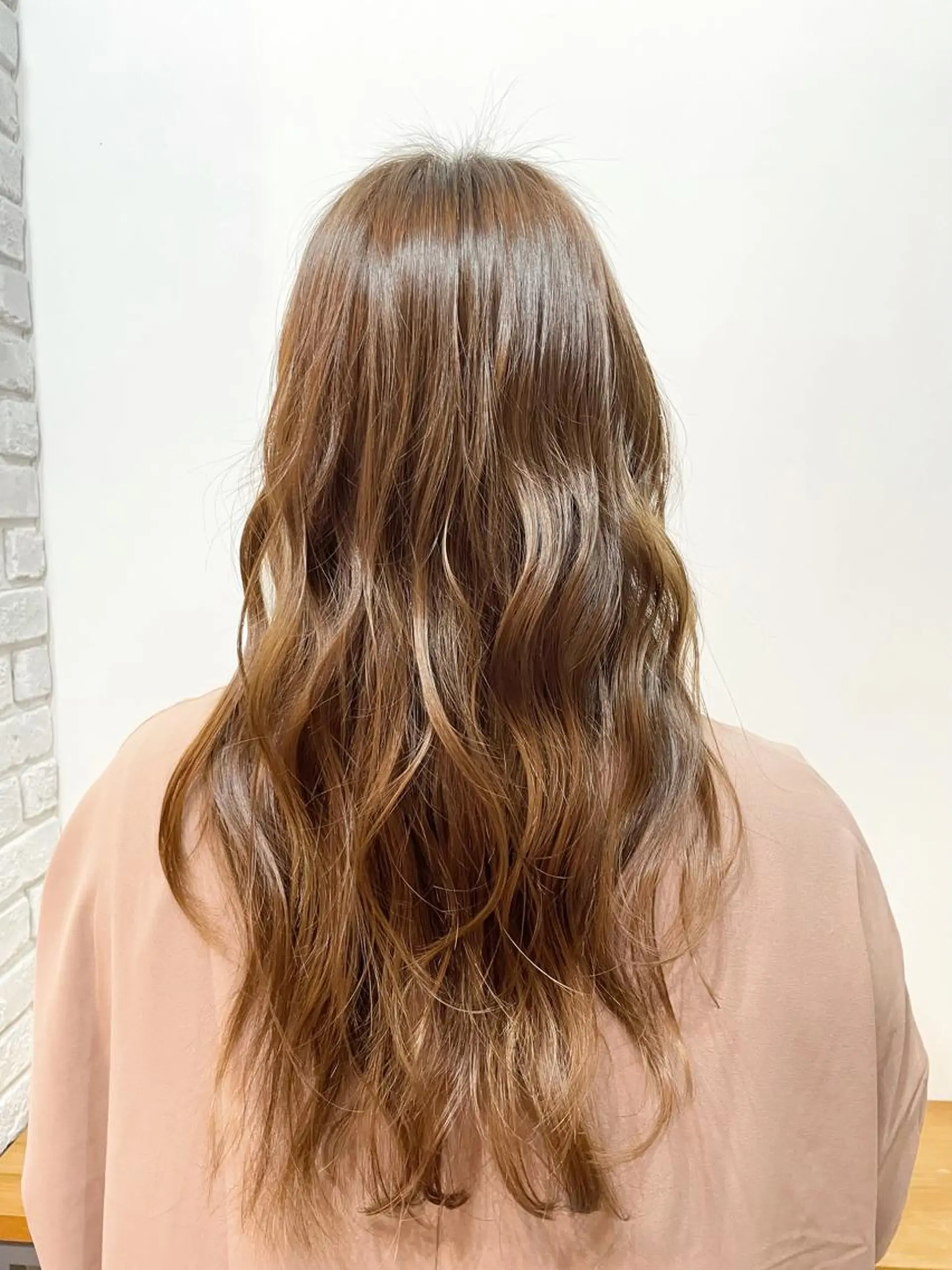 ロング カラー 北本 まどかのヘアスタイル