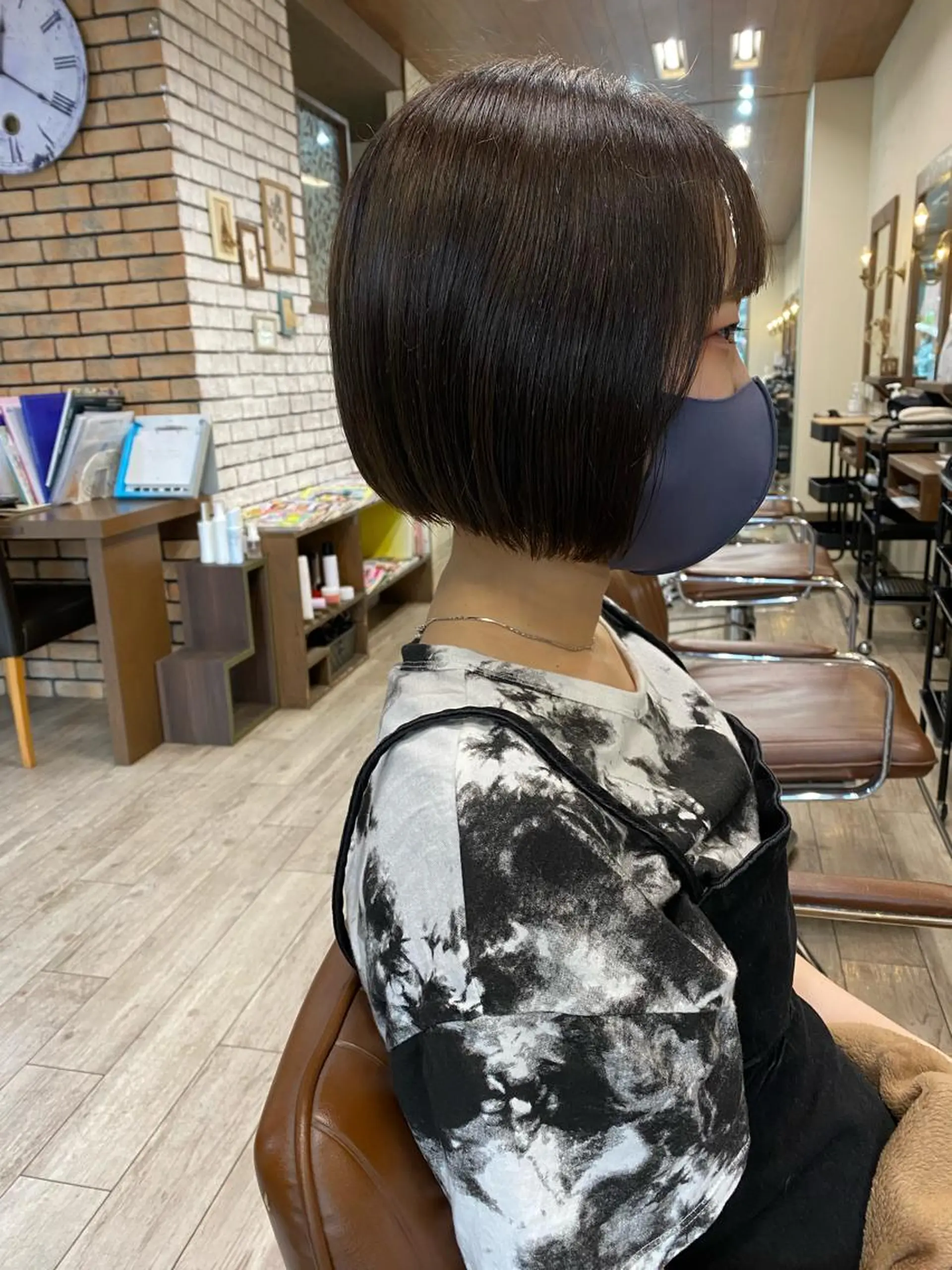 ミディアム ボブ カット トリートメント ｲﾁｶﾜ ﾐｵ/ minim hairのヘアスタイル