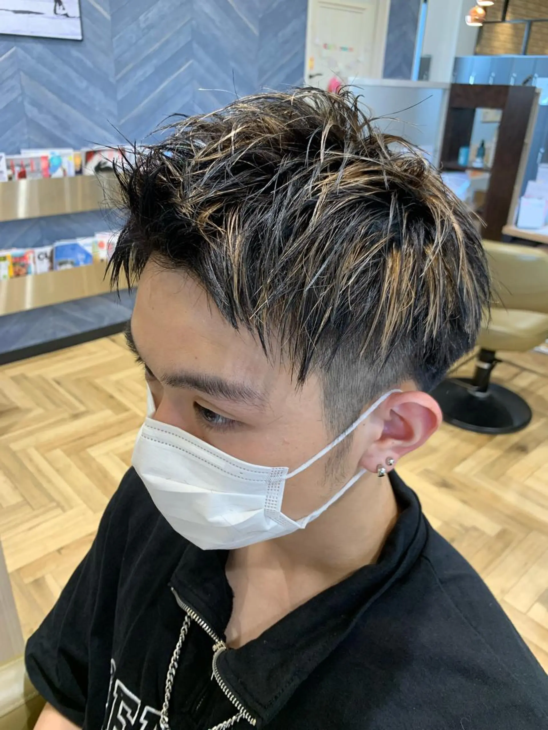 カラー メンズ RAY+beauty 安藤優樹のヘアスタイル