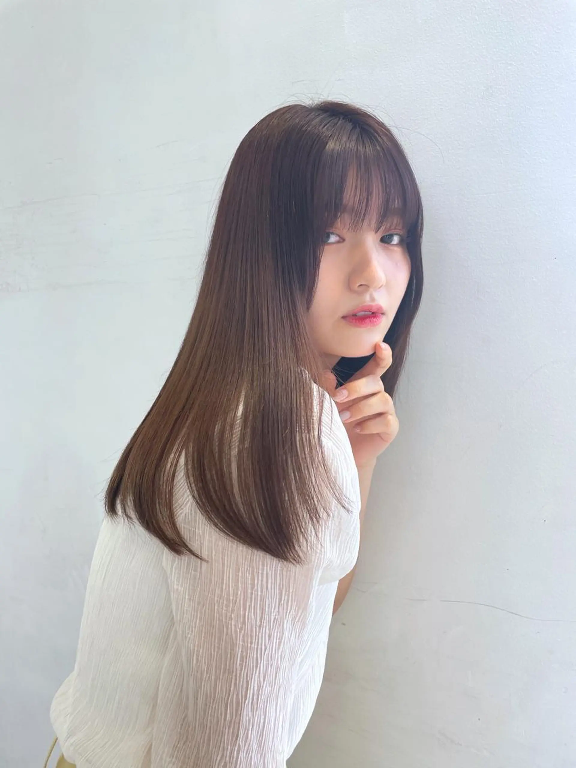 ロング カラー 髪質改善 カット ヘアカラー トリートメント ✨レイヤーお任せ✨ 林有里子のヘアスタイル