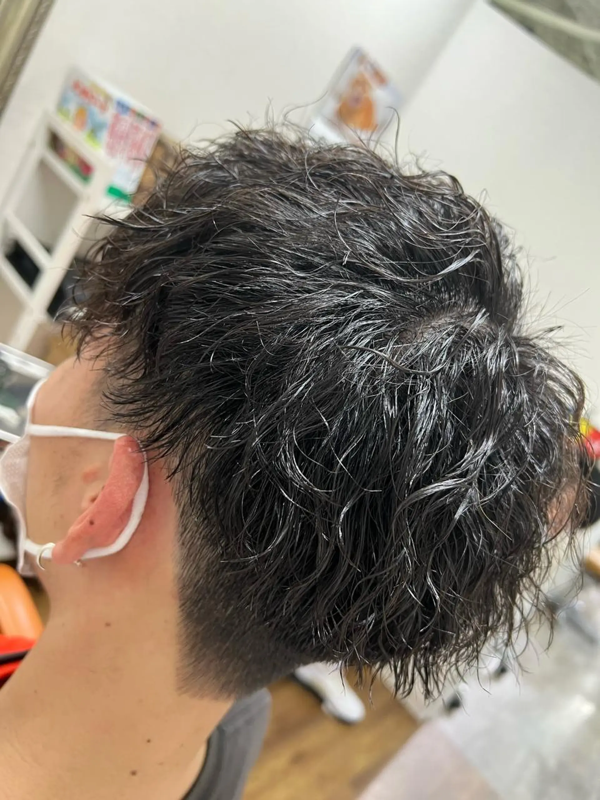 パーマ メンズ カット パーマ トリートメント 🏝メンズカット特化 赤羽🏝SHOのヘアスタイル