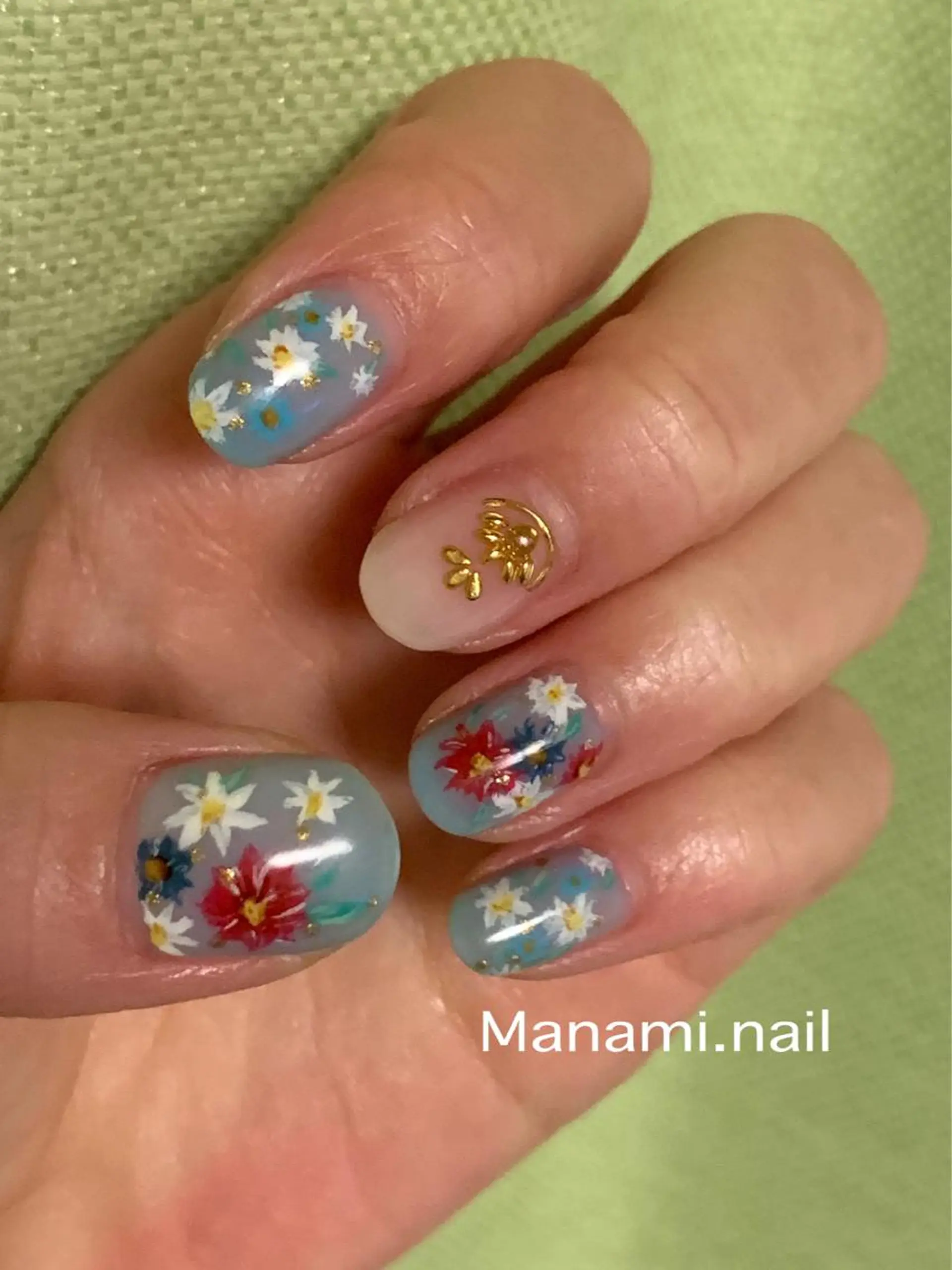ネイル Loom所属・hrd manamiのネイルデザイン