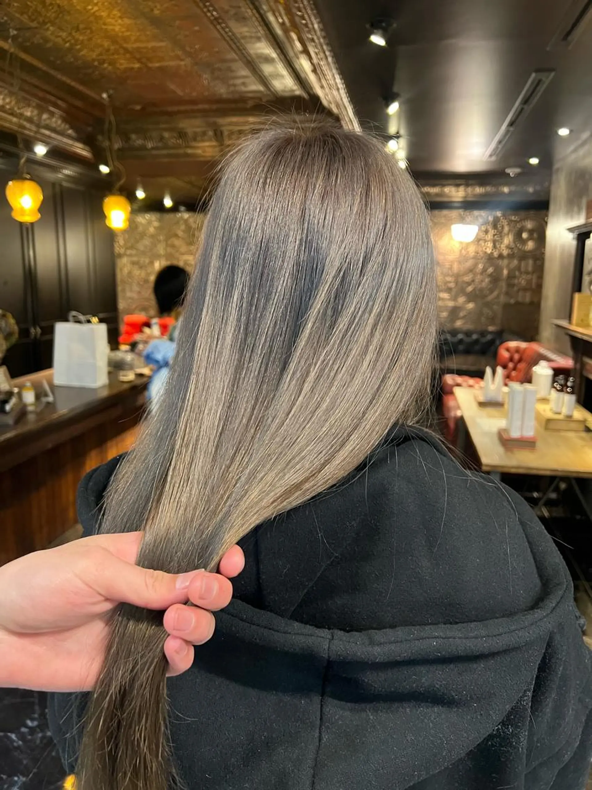 ロング カラー メンズパーマ特化 Gakutoのヘアスタイル