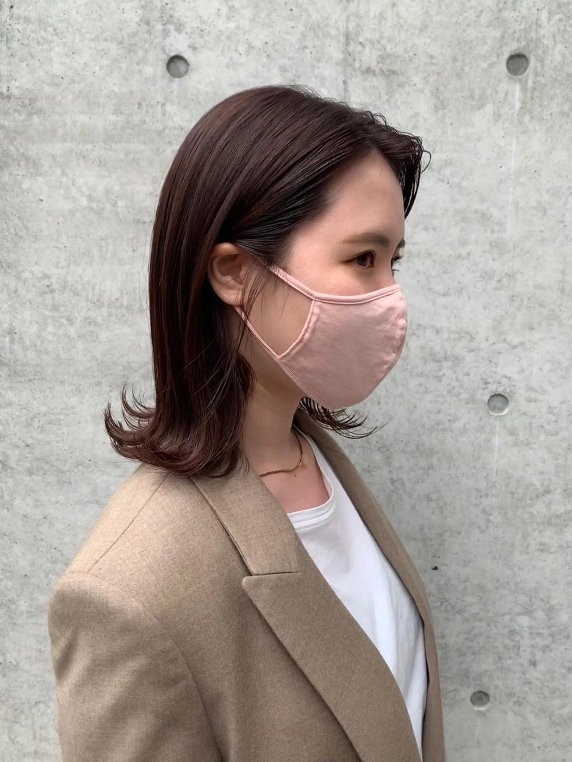 ミディアム まろやか透明感カラー ♡MANAのヘアスタイル