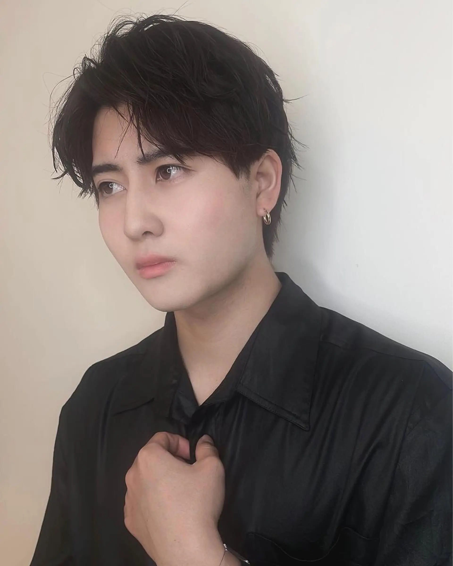 ショート パーマ メンズ 静岡/草薙パーマ メンズバレイヤージュのヘアスタイル