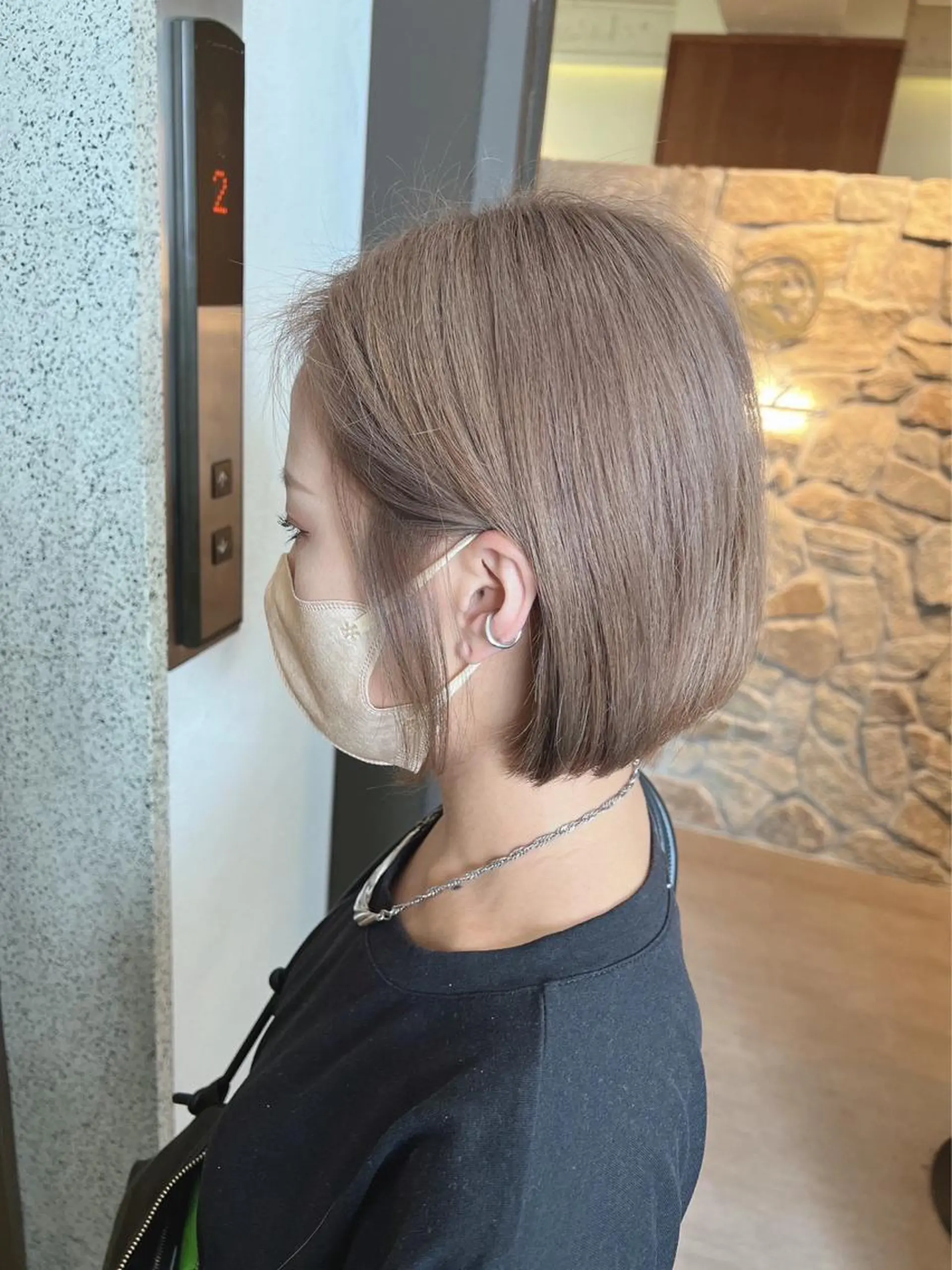 ショート カラー 羽田翔大/ブリーチ/ ボブカット/店長のヘアスタイル