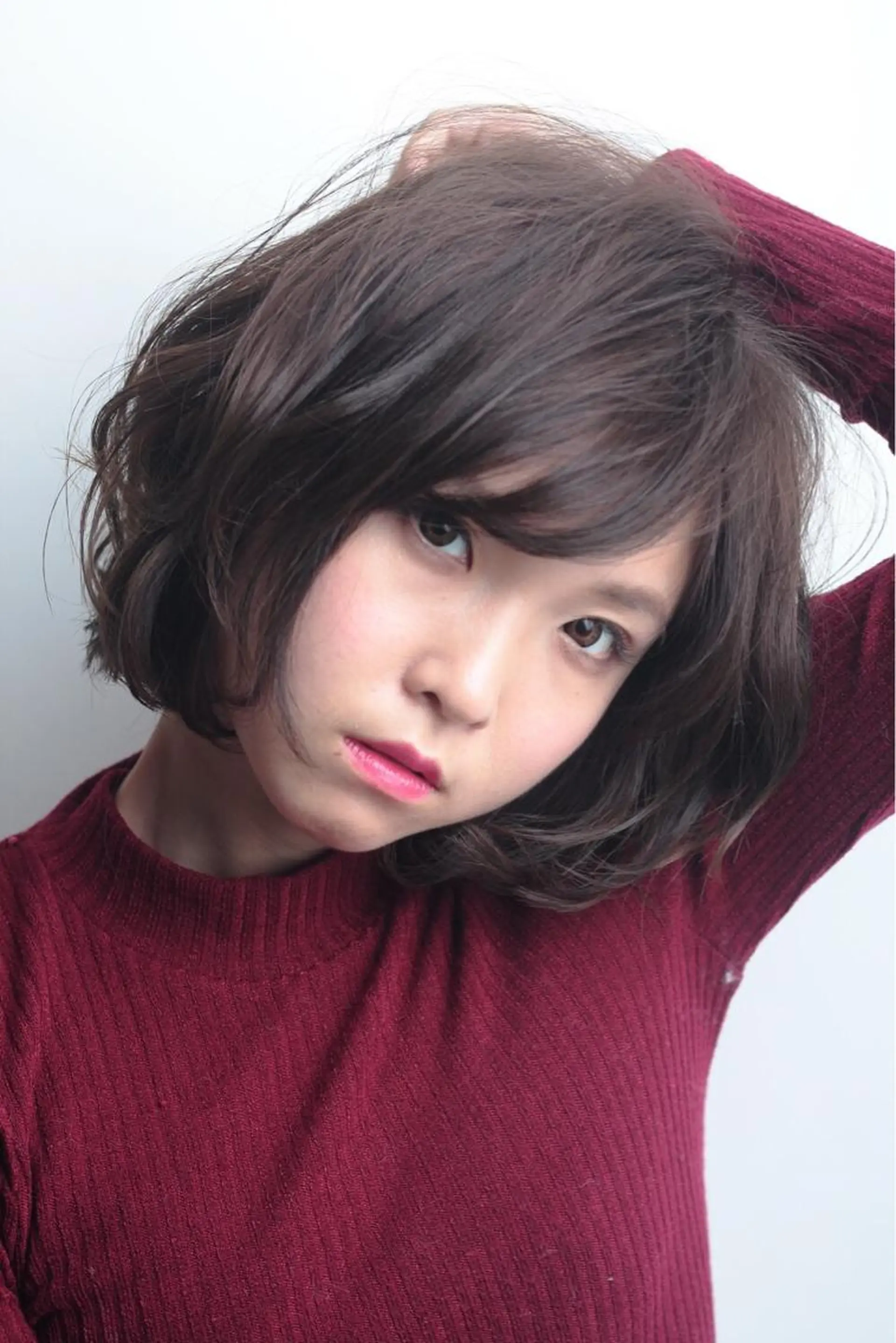 ミディアム カラー RESBORN所属・長岡 大偉のヘアスタイル